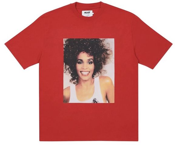 Palace Palace / Whitney Houston / Red Tee | Grailed