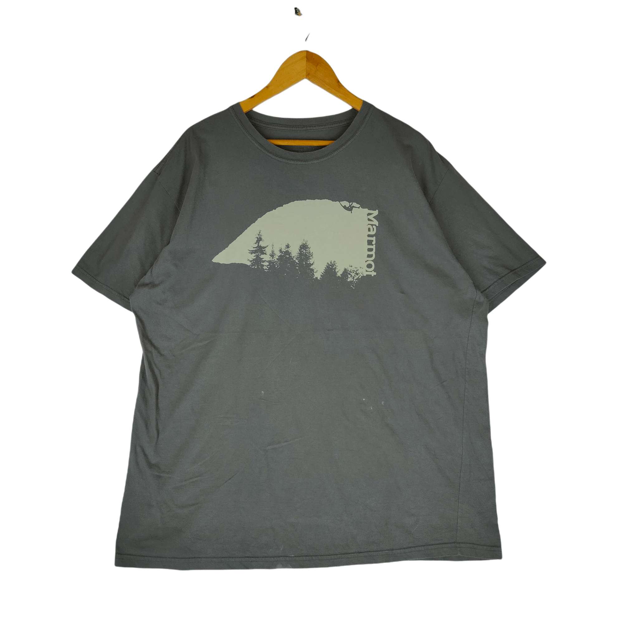 Marmot × Vintage Vintage MARMOT CLIMBING SPELLOUT Big Print Shirt Size US XL / EU 56 / 4 - 1 Thumbnail