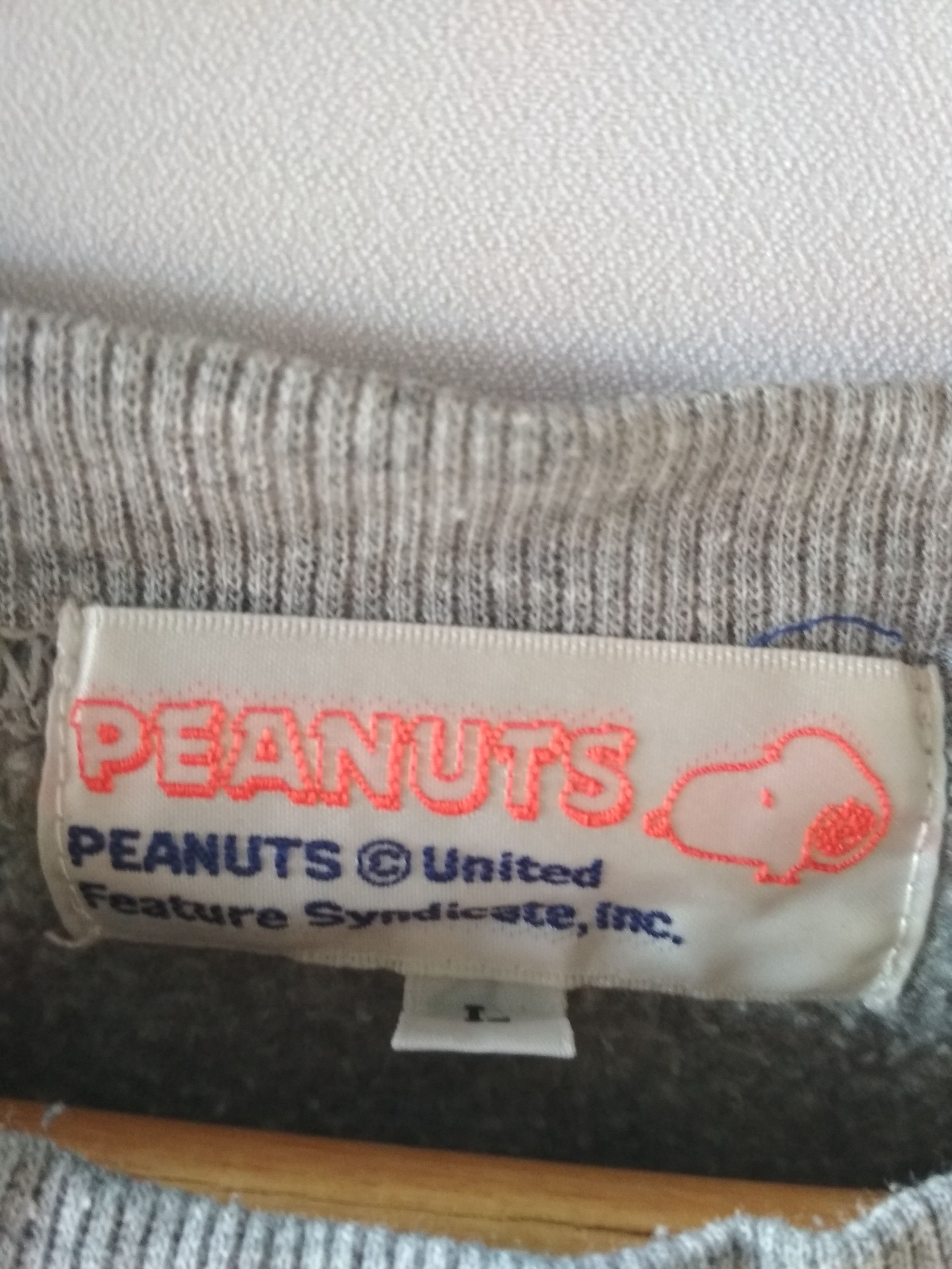 Peanuts PEANUTS SNOOPY BIG PRINT 1950 CARTOON SWEATSHIRT Size US M / EU 48-50 / 2 - 3 Thumbnail