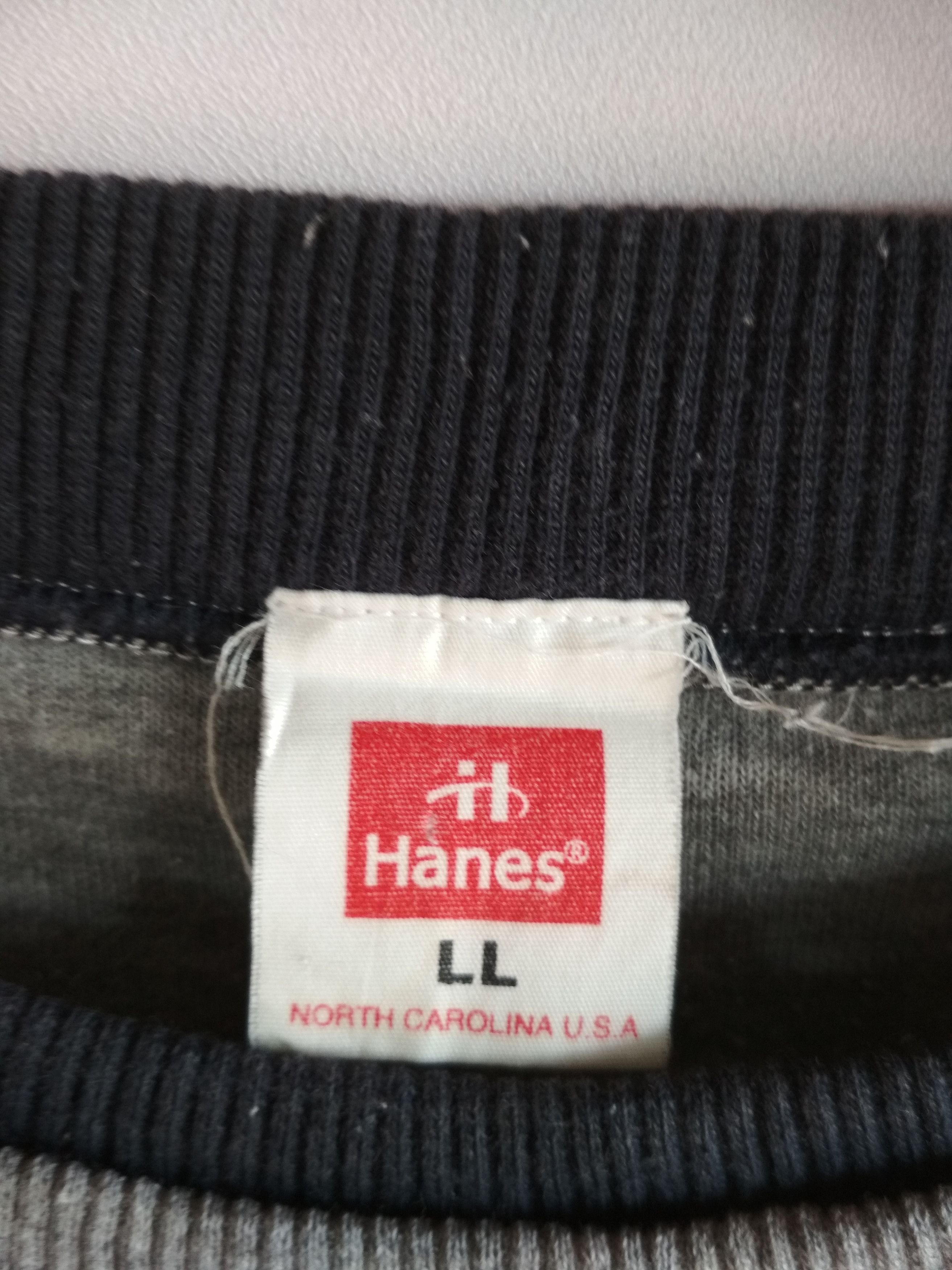 Hanes HANES 1901 BIG SPELL OUT NORTH CAROLINA USA SWEATSHIRT Size US XL / EU 56 / 4 - 3 Thumbnail