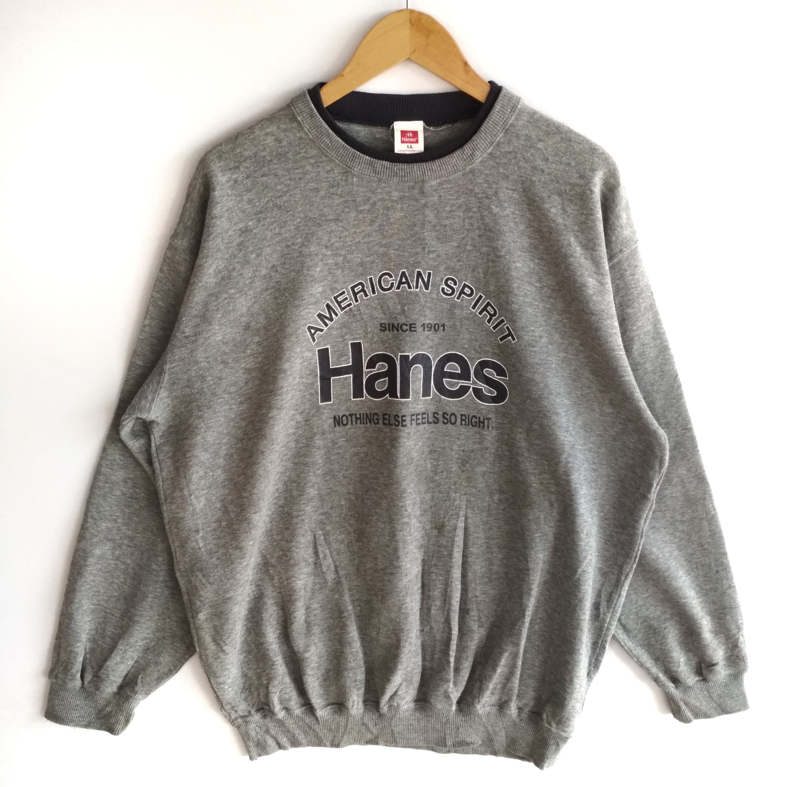 Hanes HANES 1901 BIG SPELL OUT NORTH CAROLINA USA SWEATSHIRT Size US XL / EU 56 / 4 - 1 Thumbnail