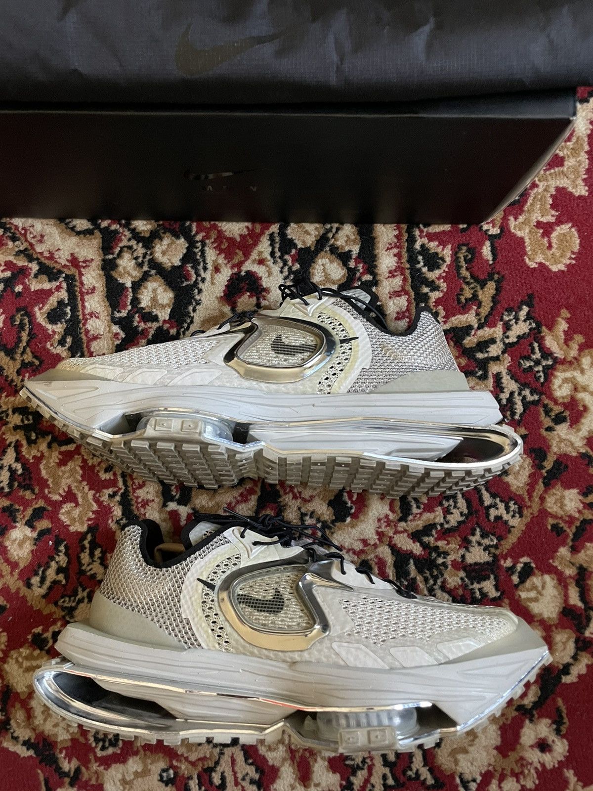 MMW × Nike Nike Zoom MMW 4 Matthew M Williams Grey Size US 10 / EU 43 - 4 Thumbnail