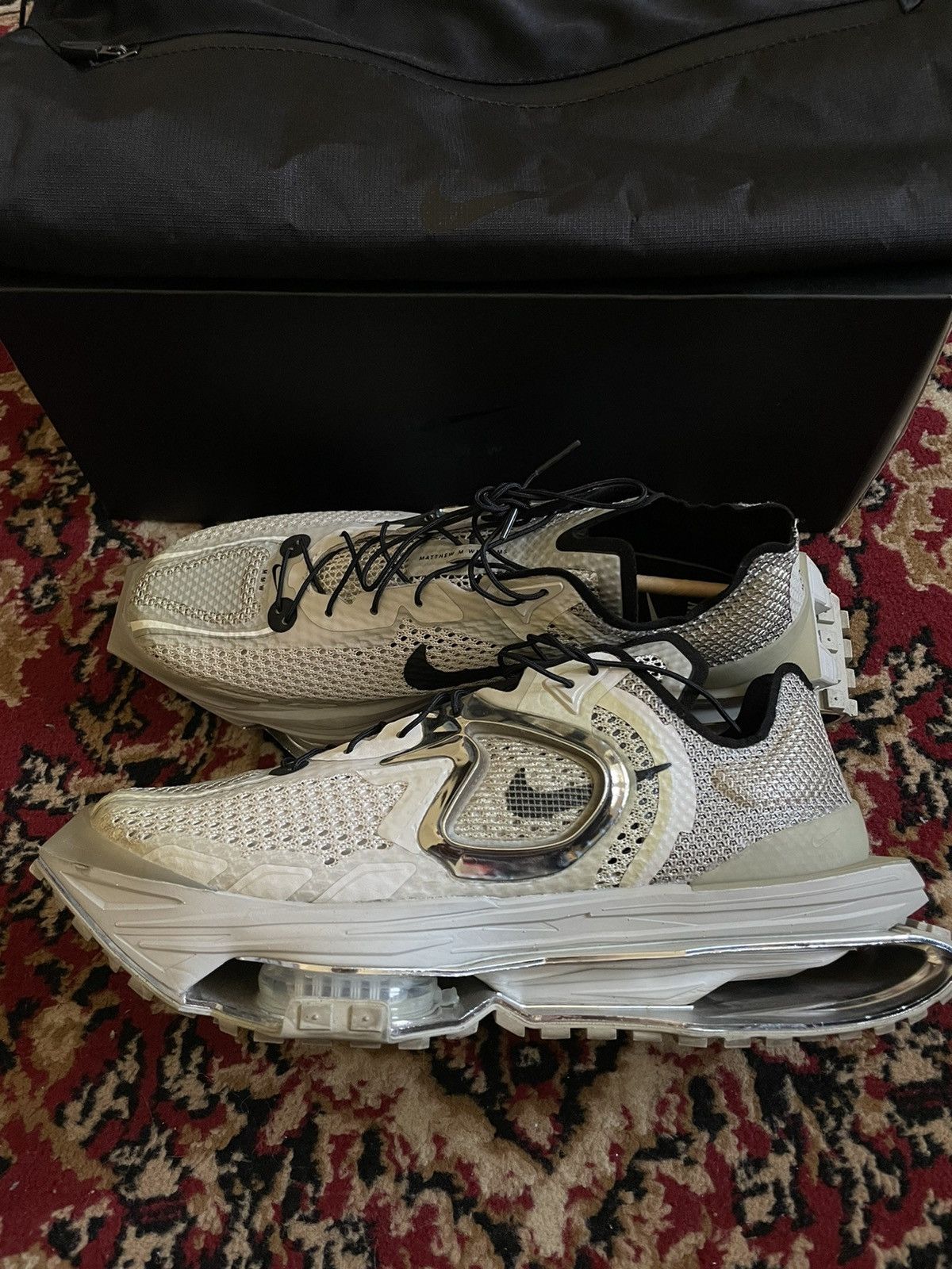 MMW × Nike Nike Zoom MMW 4 Matthew M Williams Grey Size US 10 / EU 43 - 2 Thumbnail
