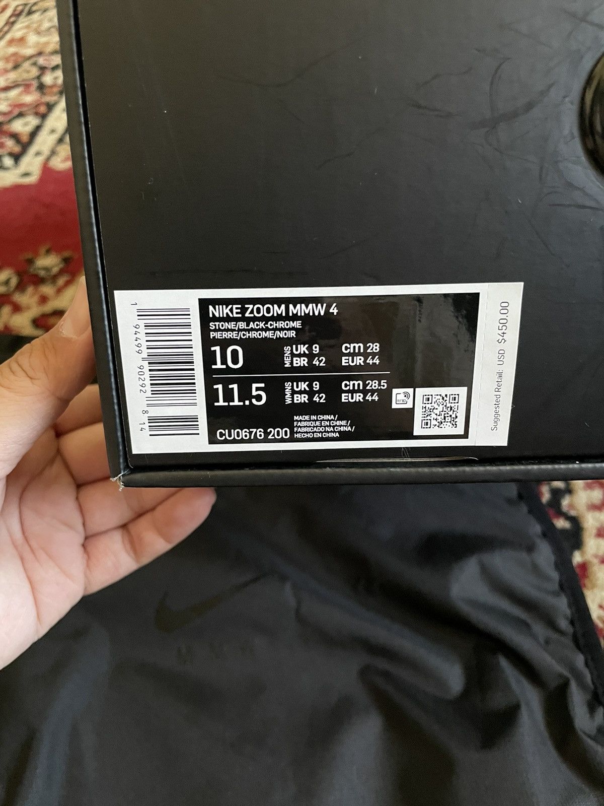 MMW × Nike Nike Zoom MMW 4 Matthew M Williams Grey Size US 10 / EU 43 - 10 Thumbnail
