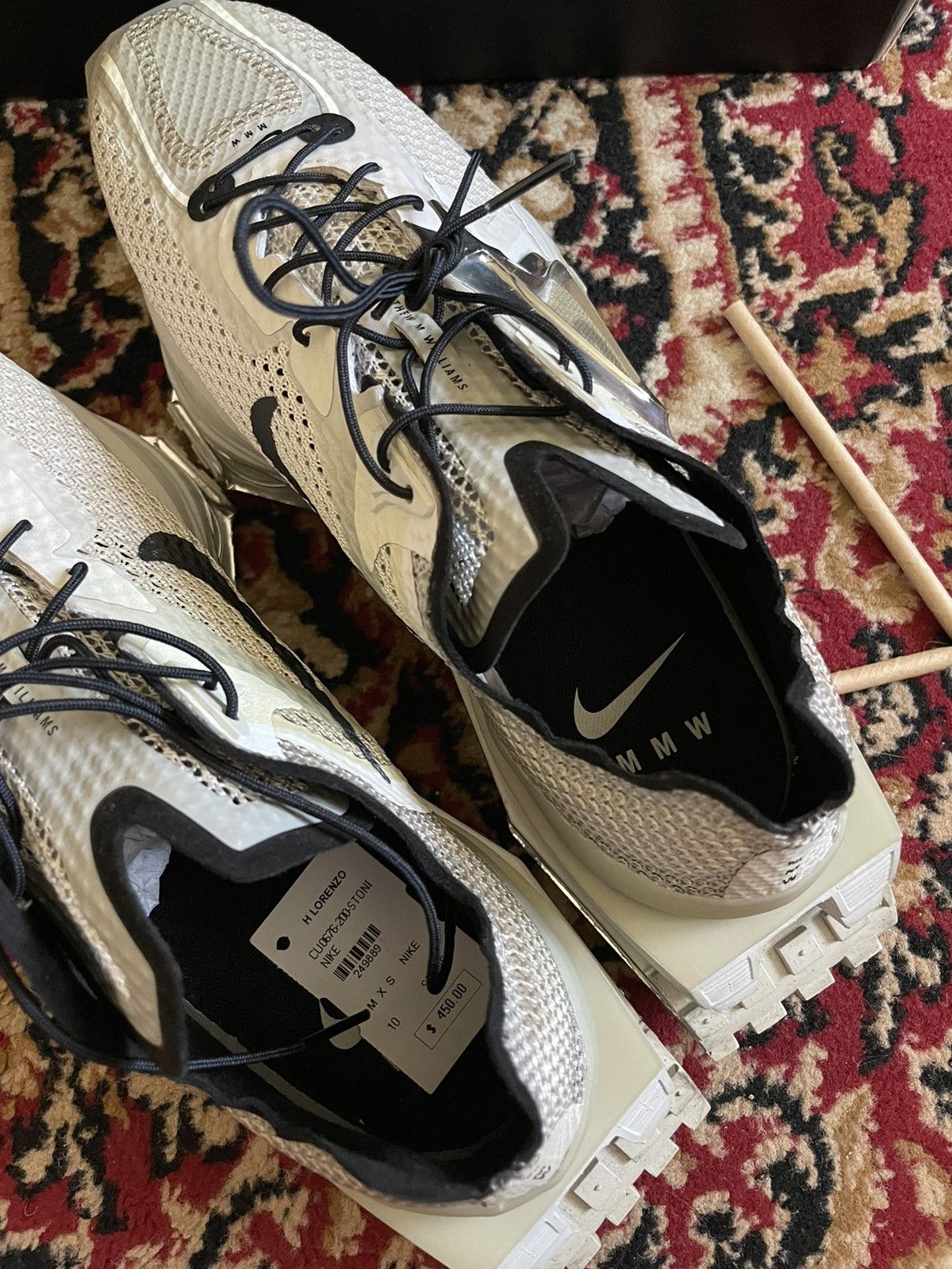 MMW × Nike Nike Zoom MMW 4 Matthew M Williams Grey Size US 10 / EU 43 - 5 Thumbnail