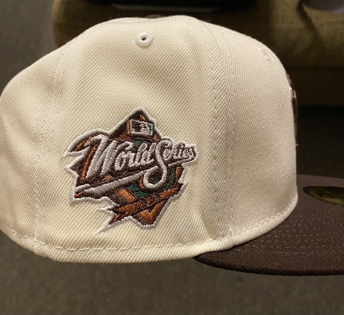 New Era New York Yankees Mocha New Era Fitted 3 /8 Size ONE SIZE - 3 Thumbnail