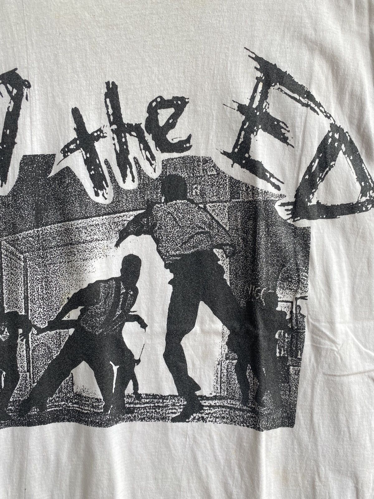Band Tees Vintage 90s Punk Ted The Ed sleeveless Size US XL / EU 56 / 4 - 7 Thumbnail