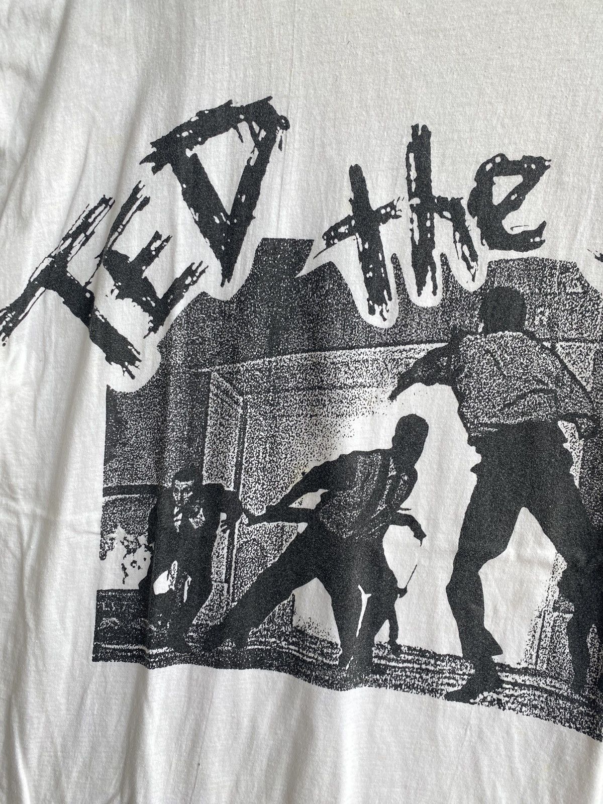 Band Tees Vintage 90s Punk Ted The Ed sleeveless Size US XL / EU 56 / 4 - 6 Thumbnail