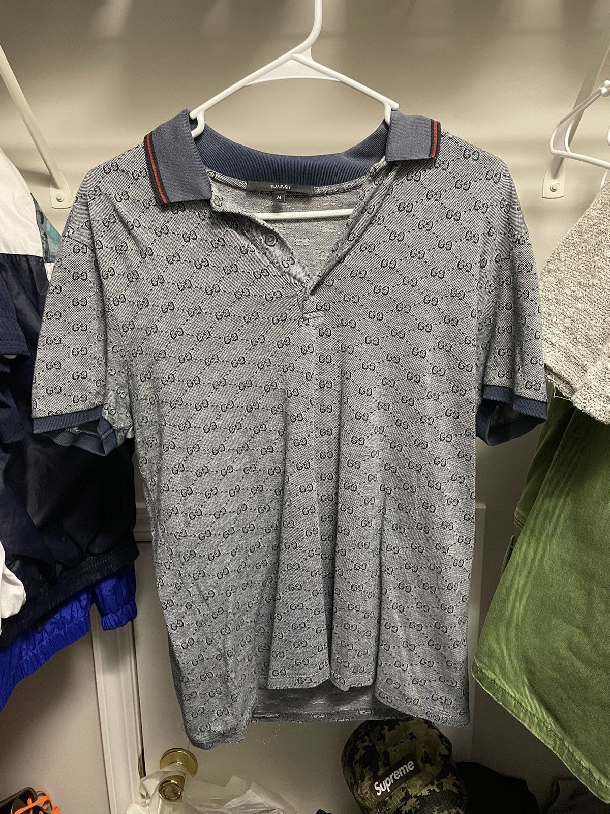Gucci Gucci monogram polo shirt Size US S / EU 44-46 / 1 - 4 Thumbnail