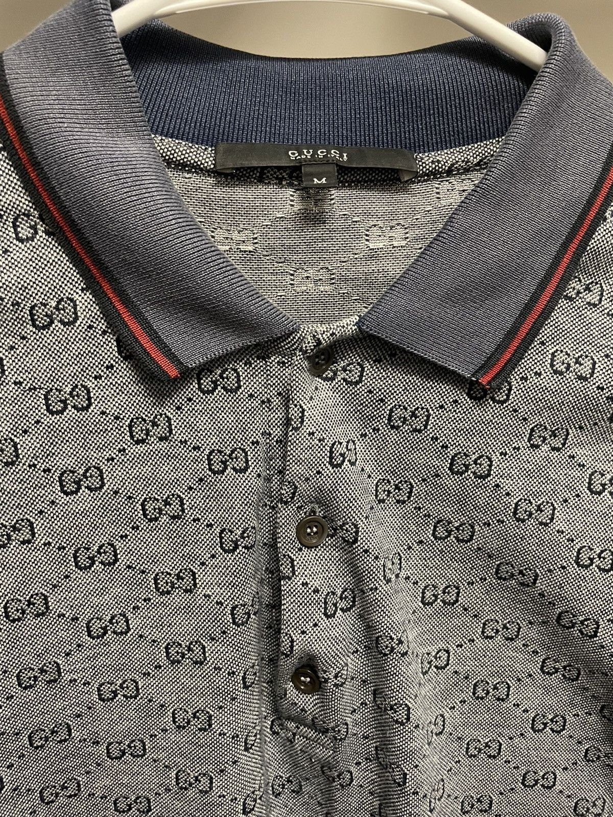 Gucci Gucci monogram polo shirt Size US S / EU 44-46 / 1 - 3 Thumbnail