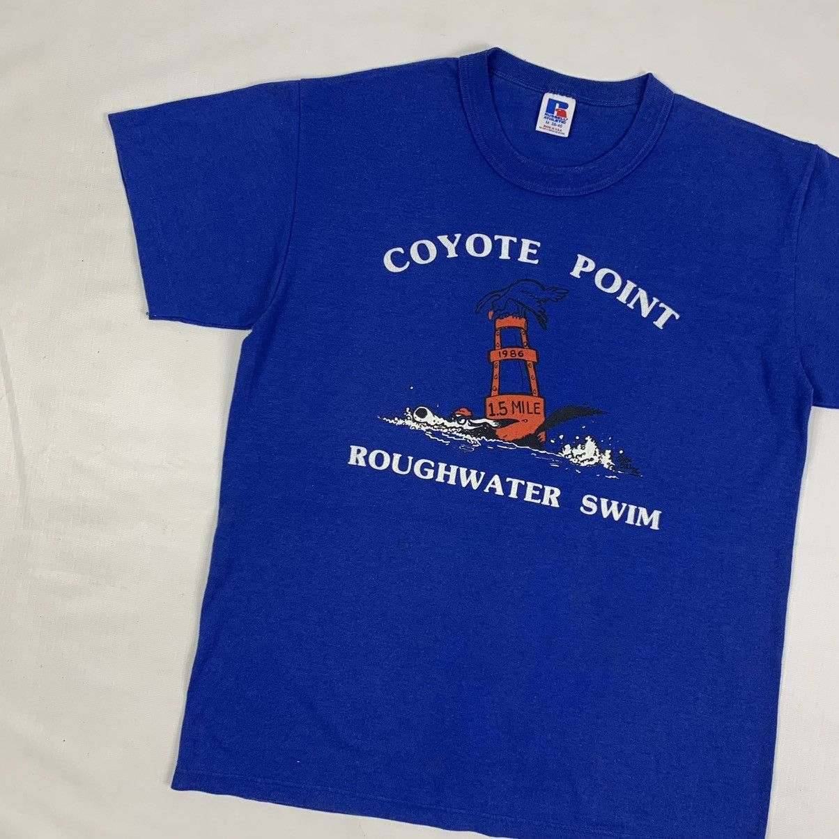 Vintage Vintage 1986 Coyote Point USA Beach Shirt Size US M / EU 48-50 / 2 - 2 Thumbnail