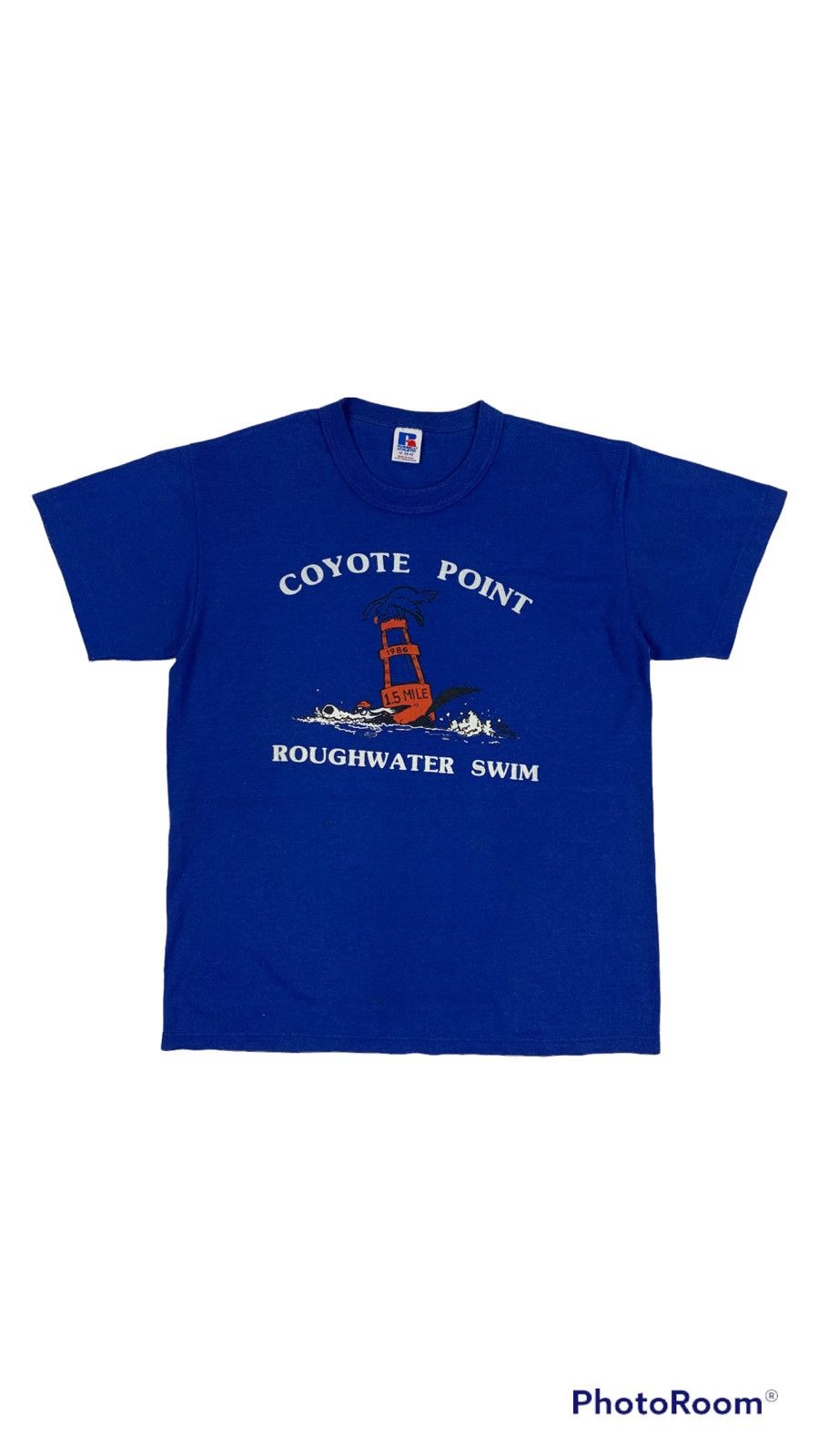 Vintage 1986 Coyote Point USA Beach Shirt