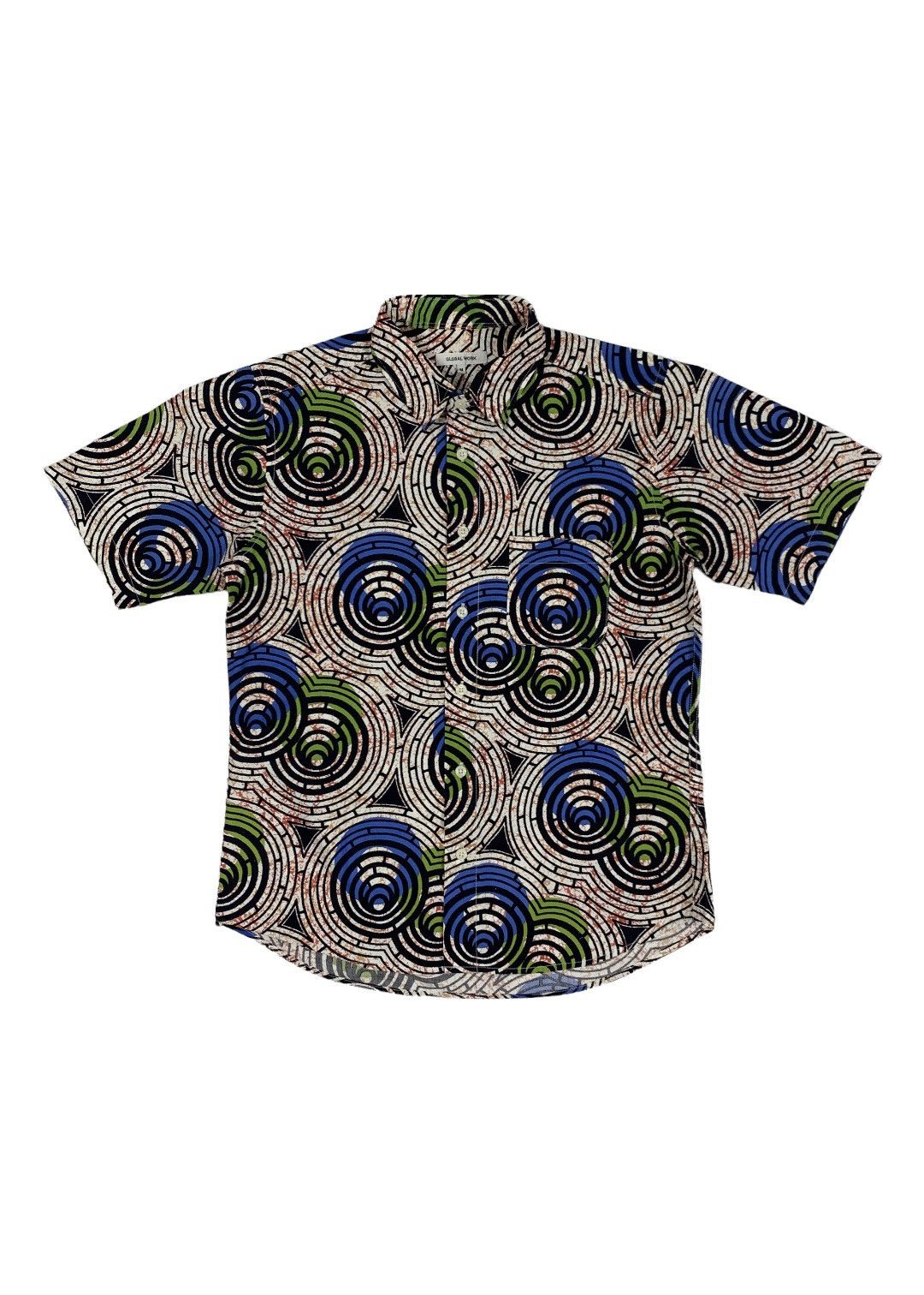 Global Work Vintage Global Work Button Up Shirt Size US M / EU 48-50 / 2 - 1 Thumbnail