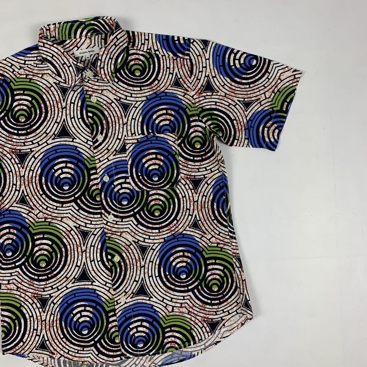 Global Work Vintage Global Work Button Up Shirt Size US M / EU 48-50 / 2 - 3 Thumbnail