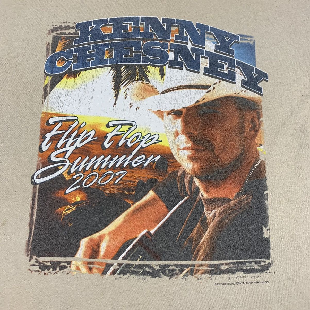 Band Tees Vintage 2007 Kenny Chesney Merchandise Tour Shirt Size US L / EU 52-54 / 3 - 5 Thumbnail