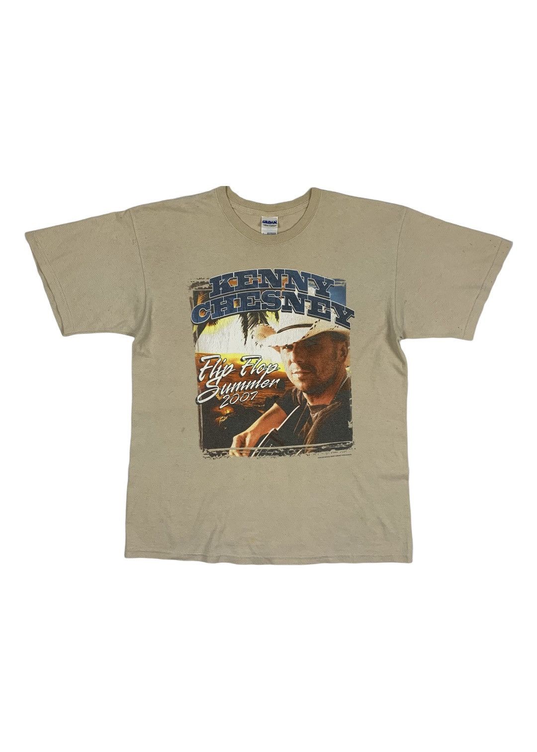 Band Tees Vintage 2007 Kenny Chesney Merchandise Tour Shirt Size US L / EU 52-54 / 3 - 1 Thumbnail