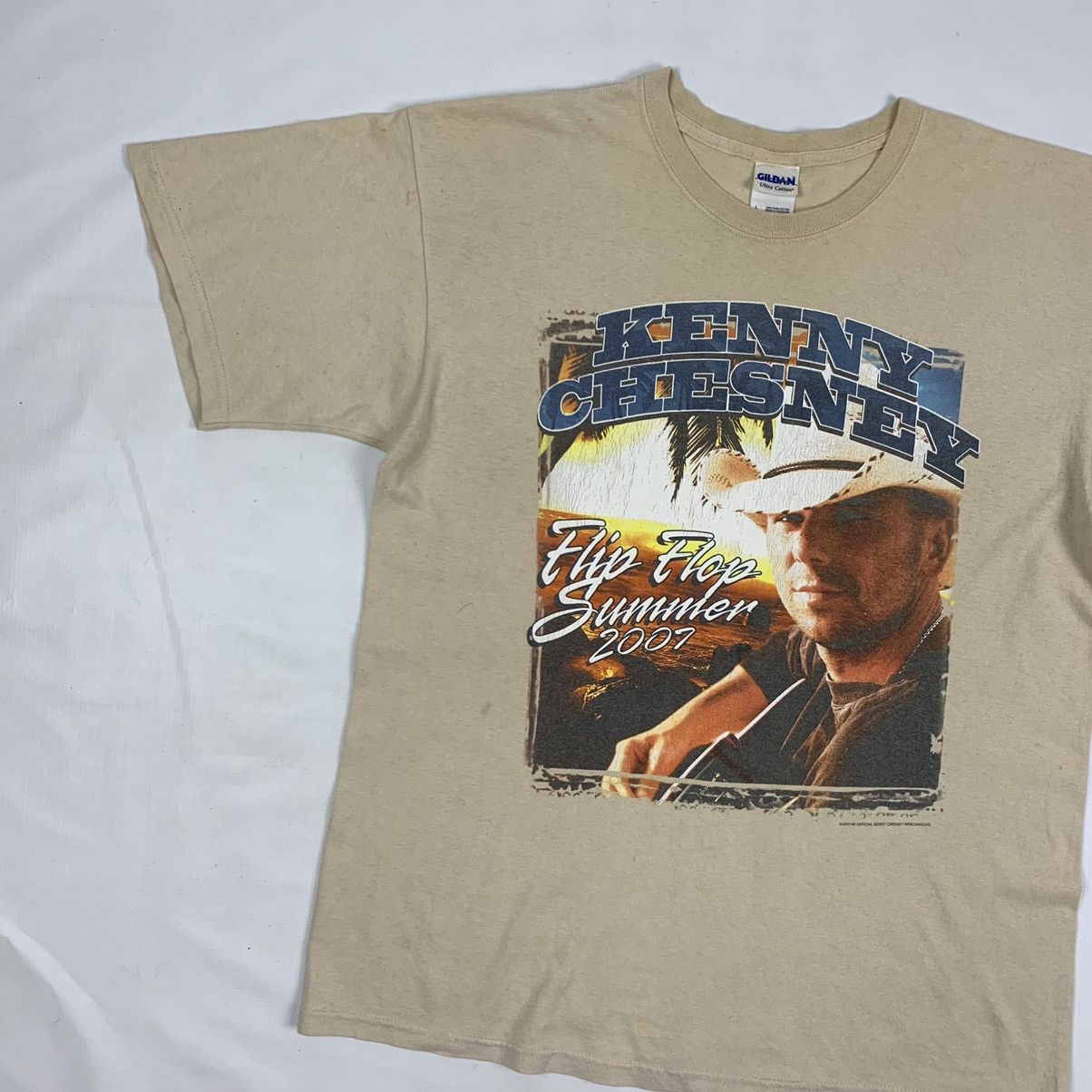 Band Tees Vintage 2007 Kenny Chesney Merchandise Tour Shirt Size US L / EU 52-54 / 3 - 2 Thumbnail