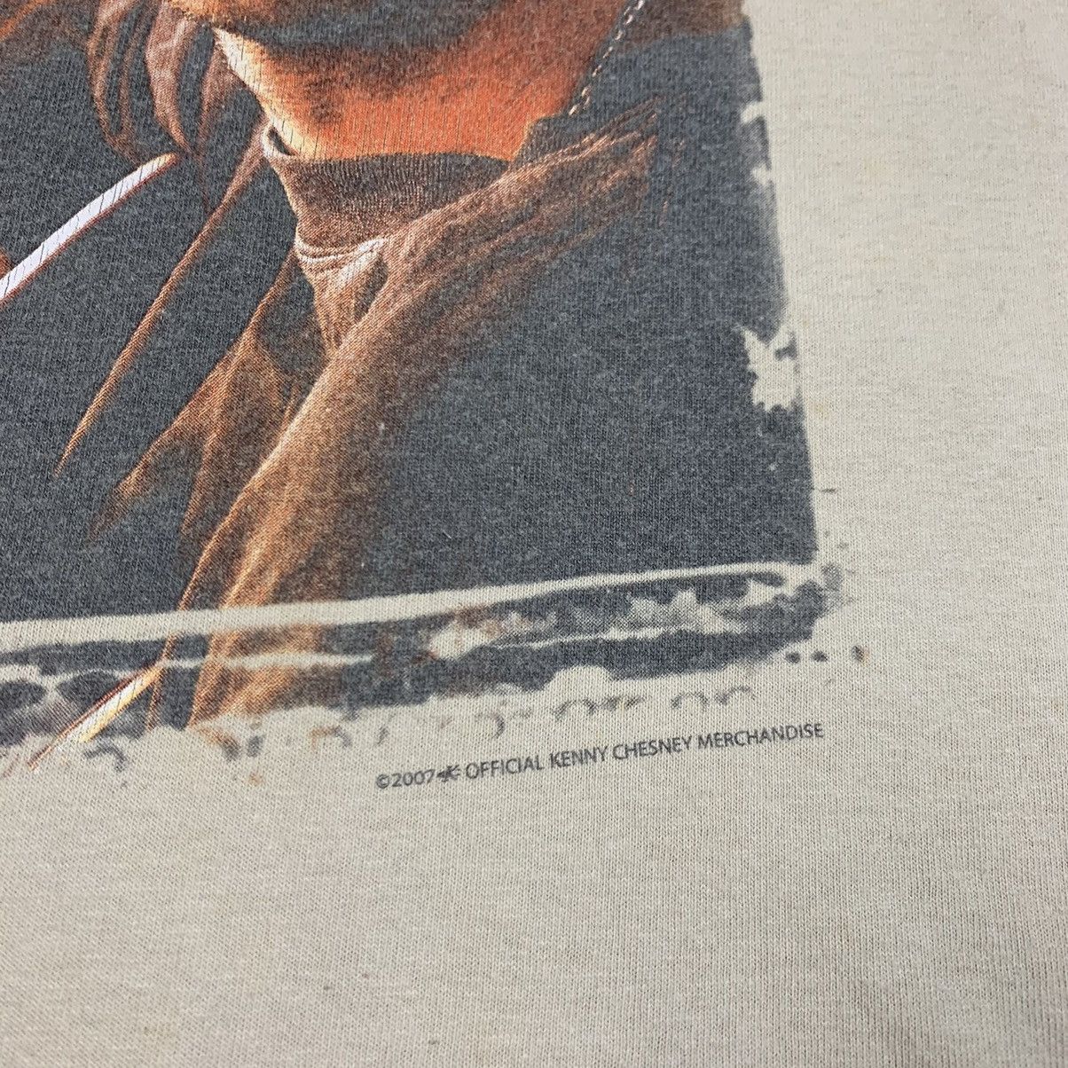 Band Tees Vintage 2007 Kenny Chesney Merchandise Tour Shirt Size US L / EU 52-54 / 3 - 6 Thumbnail
