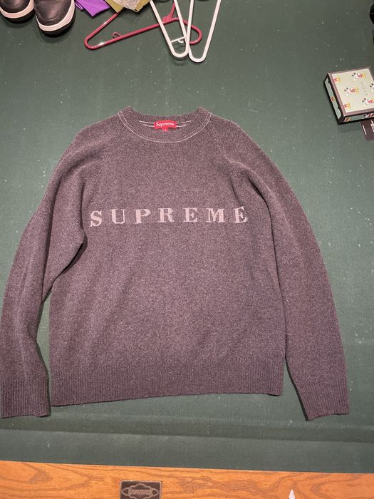 Supreme Supreme stone washed sweater | Grailed