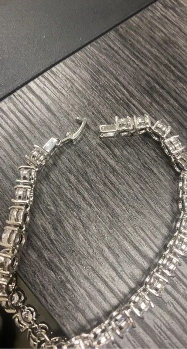 Other Diamond Tennis Bracelet (Cz VVS1) Size ONE SIZE - 4 Thumbnail
