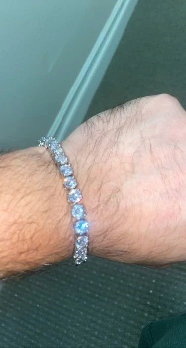Other Diamond Tennis Bracelet (Cz VVS1) Size ONE SIZE - 2 Thumbnail