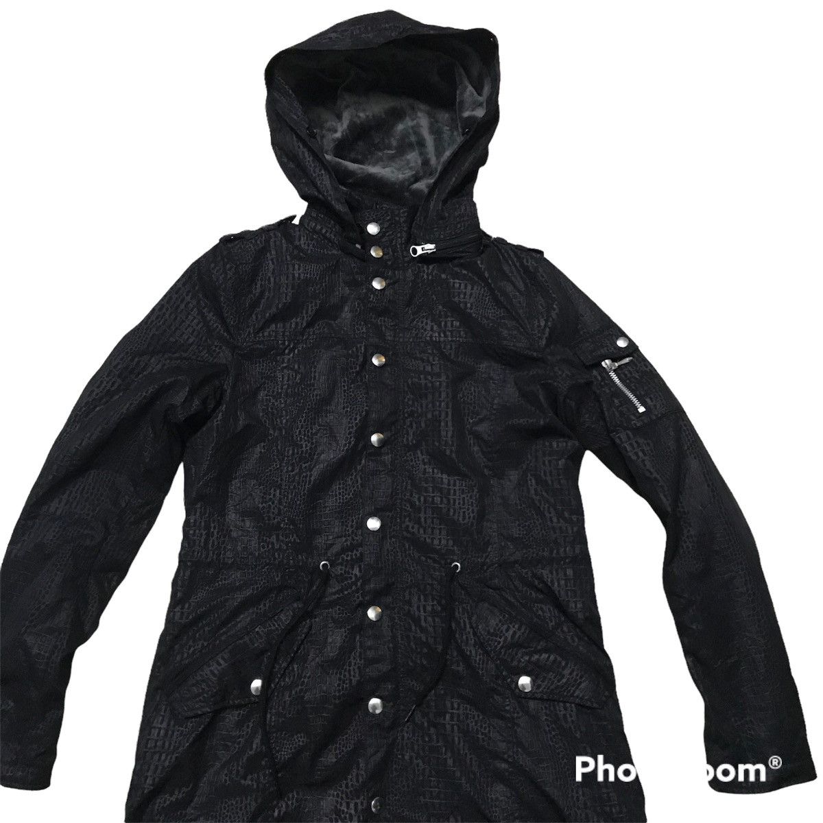 💥STEAL💥 Snake Skin Parka By Tornado mart Japan