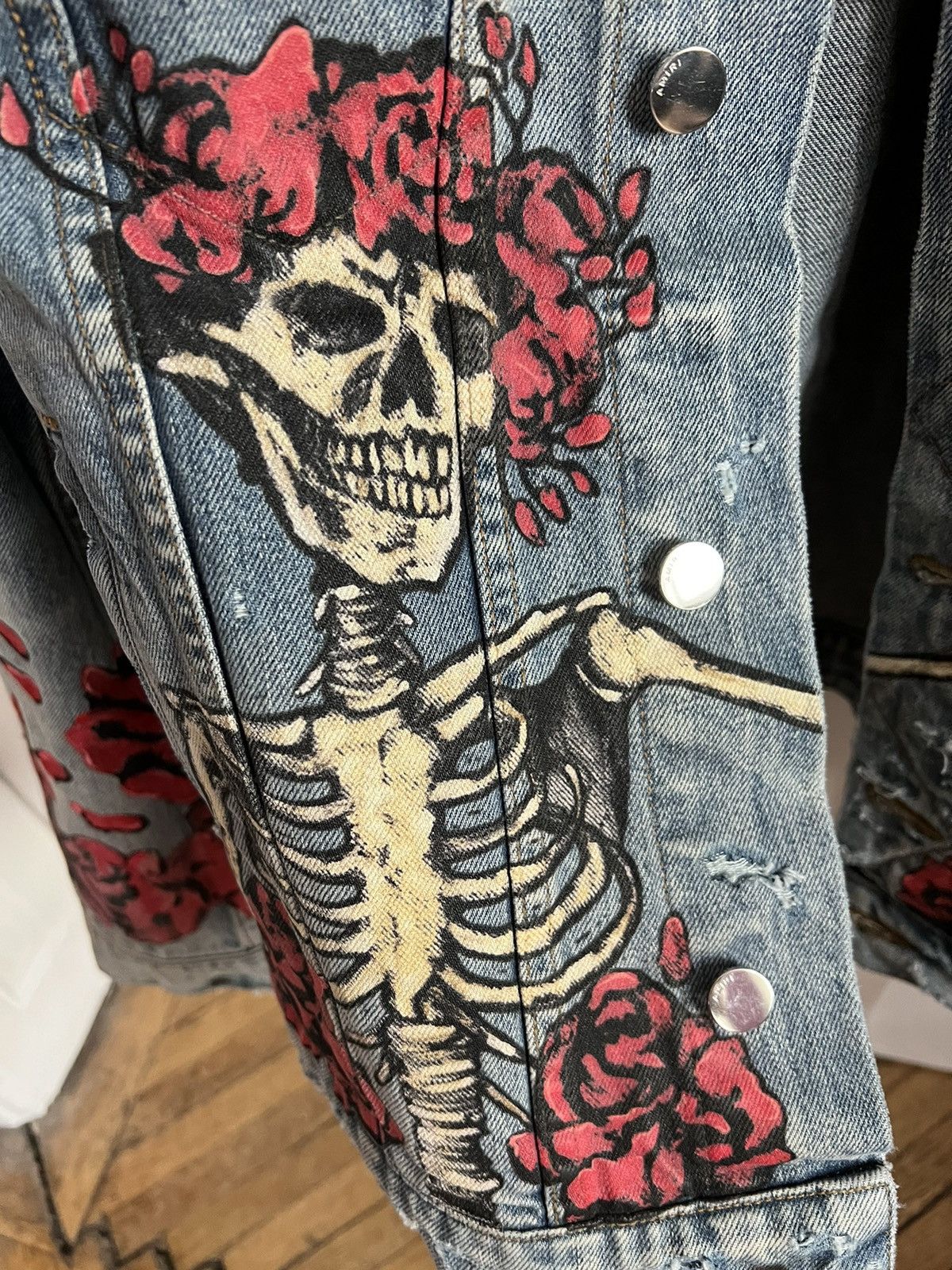 Amiri *RARE*Mike Amiri Grateful Dead Denim Jacket Size US L / EU 52-54 / 3 - 4 Thumbnail