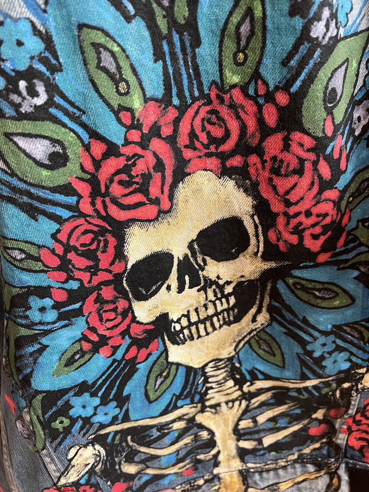 Amiri *RARE*Mike Amiri Grateful Dead Denim Jacket Size US L / EU 52-54 / 3 - 8 Thumbnail