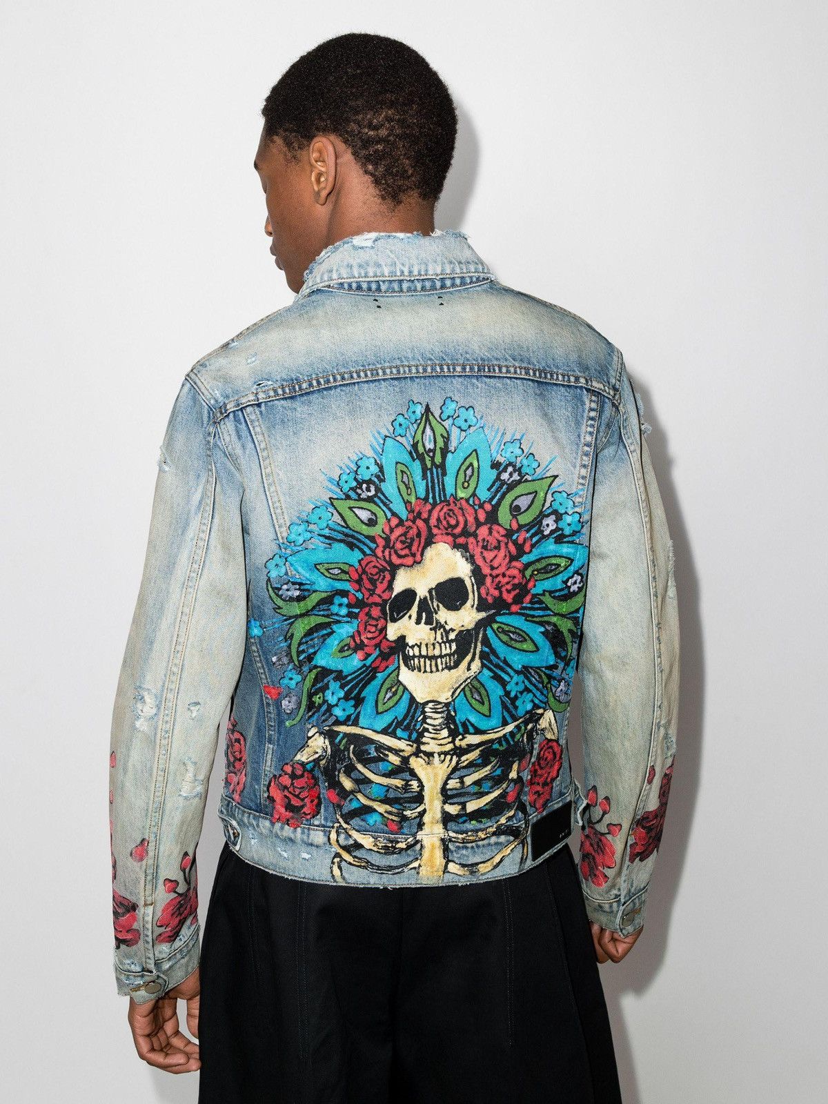 Mike amiri hot sale jean jacket