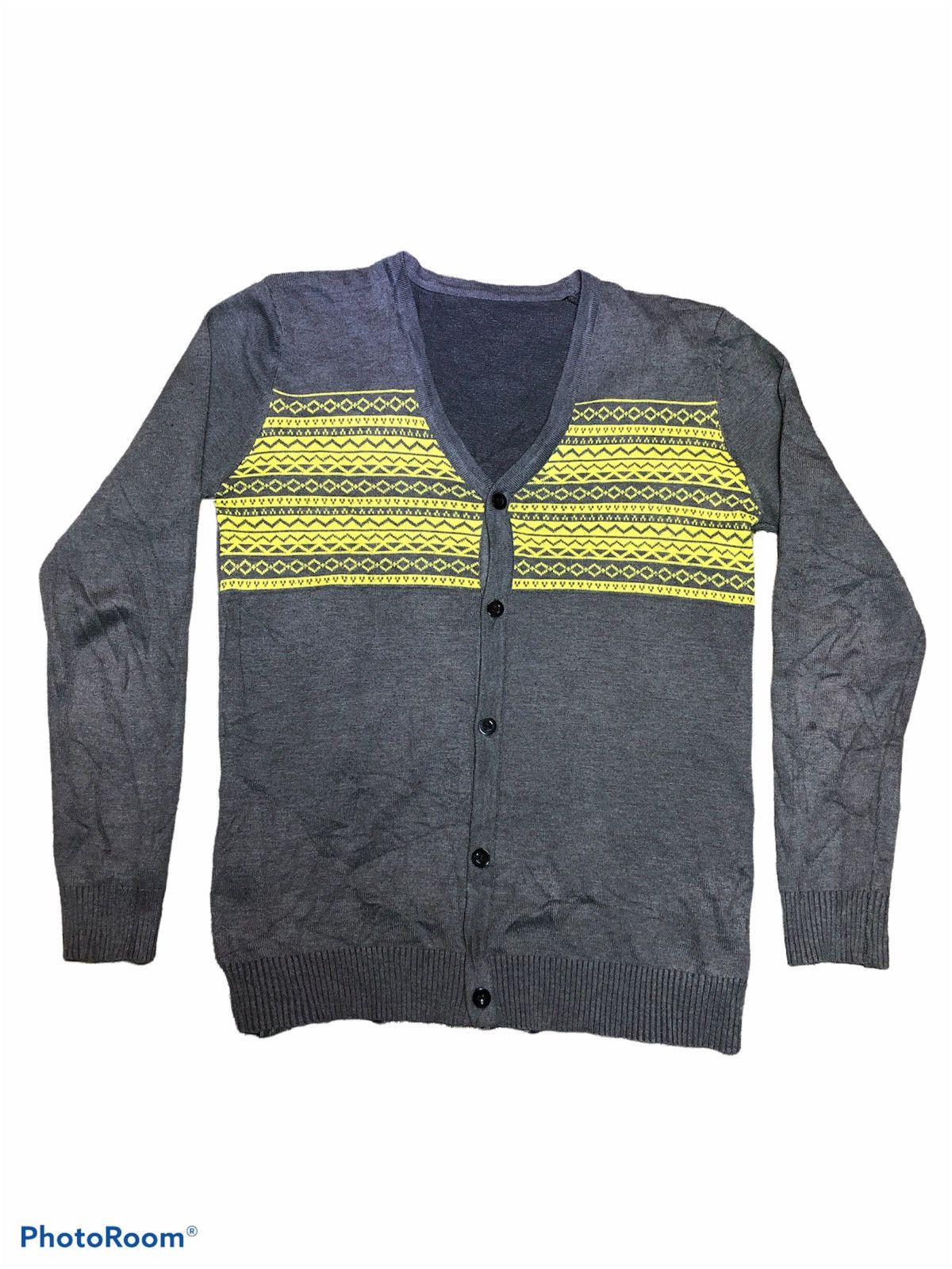 Japanese Brand KNITTED CARDIGAN Size US S / EU 44-46 / 1 - 1 Thumbnail