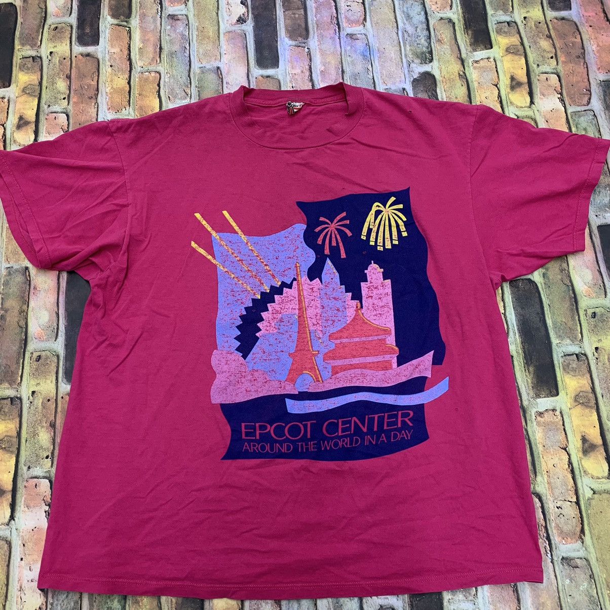 Disney × Vintage Vintage Epcot tee Size US XL / EU 56 / 4 - 1 Thumbnail