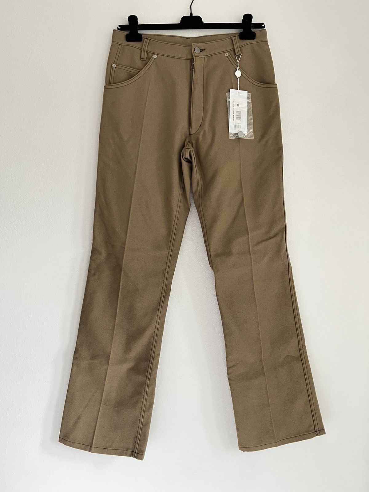 Maison Margiela Maison Margiela Techno Flared Wool Trousers Size US 32 / EU 48 - 1 Thumbnail