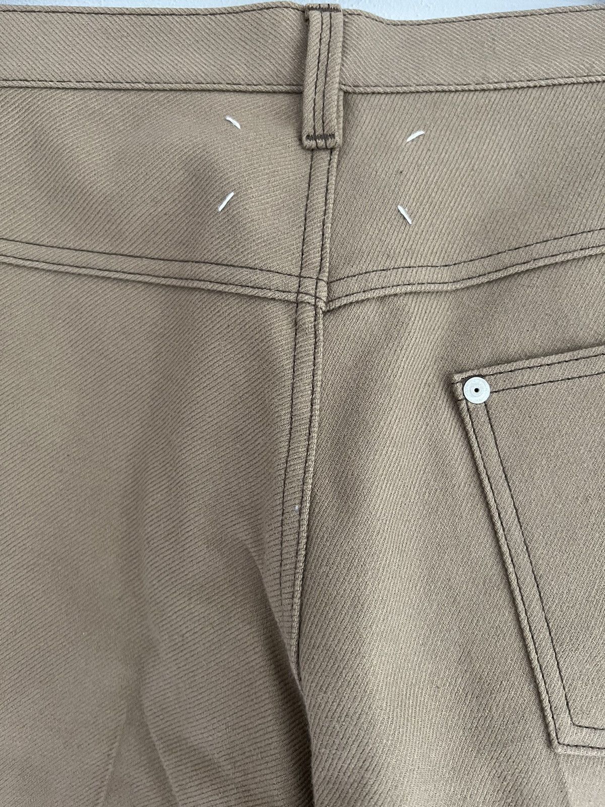 Maison Margiela Maison Margiela Techno Flared Wool Trousers Size US 32 / EU 48 - 5 Thumbnail