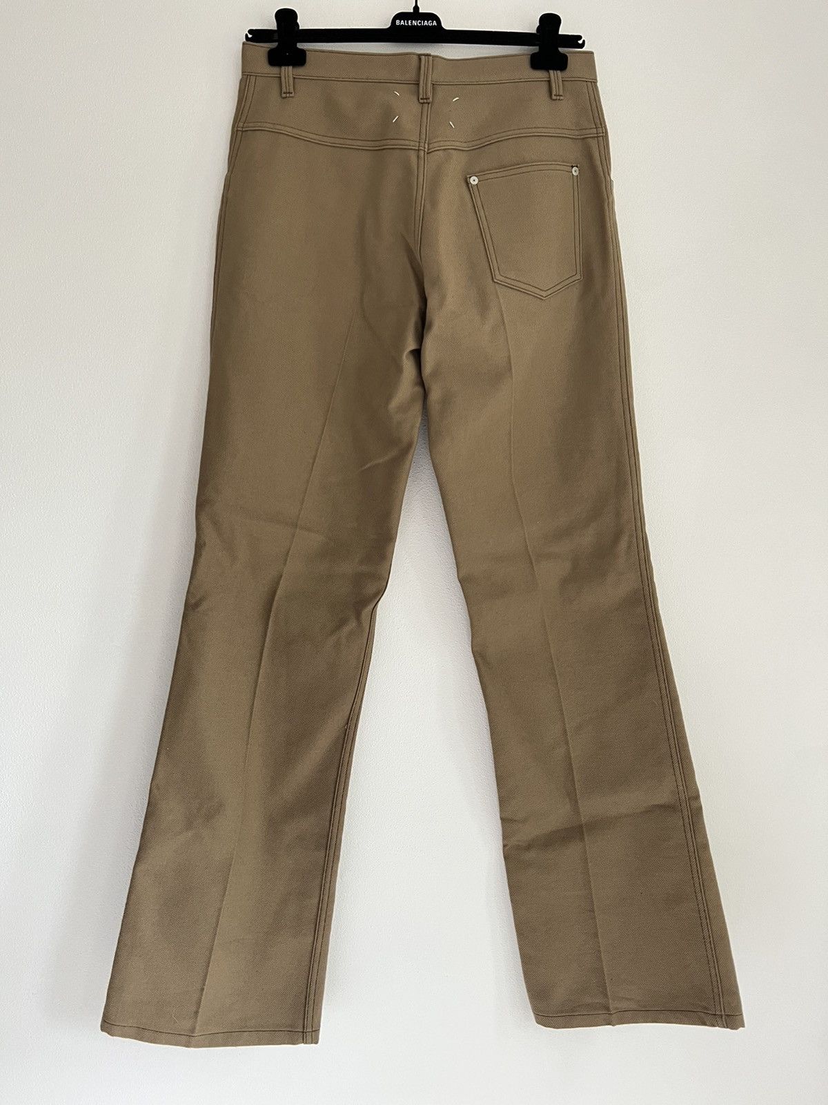 Maison Margiela Maison Margiela Techno Flared Wool Trousers Size US 32 / EU 48 - 4 Thumbnail