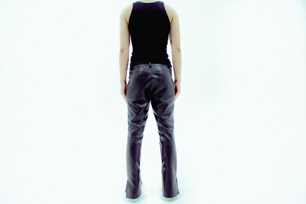Playboi Carti Kam Vercetti Leather Patch Skull Pants - Playboi Carti Opium Size US 30 / EU 46 - 6 Thumbnail