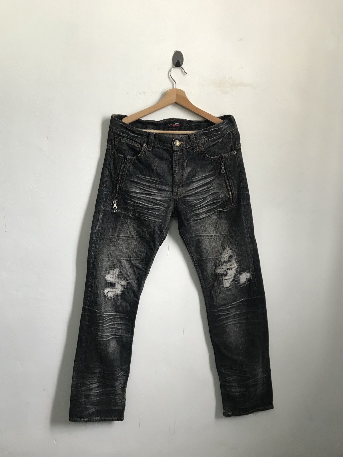 Japanese Brand Sorridere Japanese Brand Denim Jeans Size US 33 - 1 Thumbnail