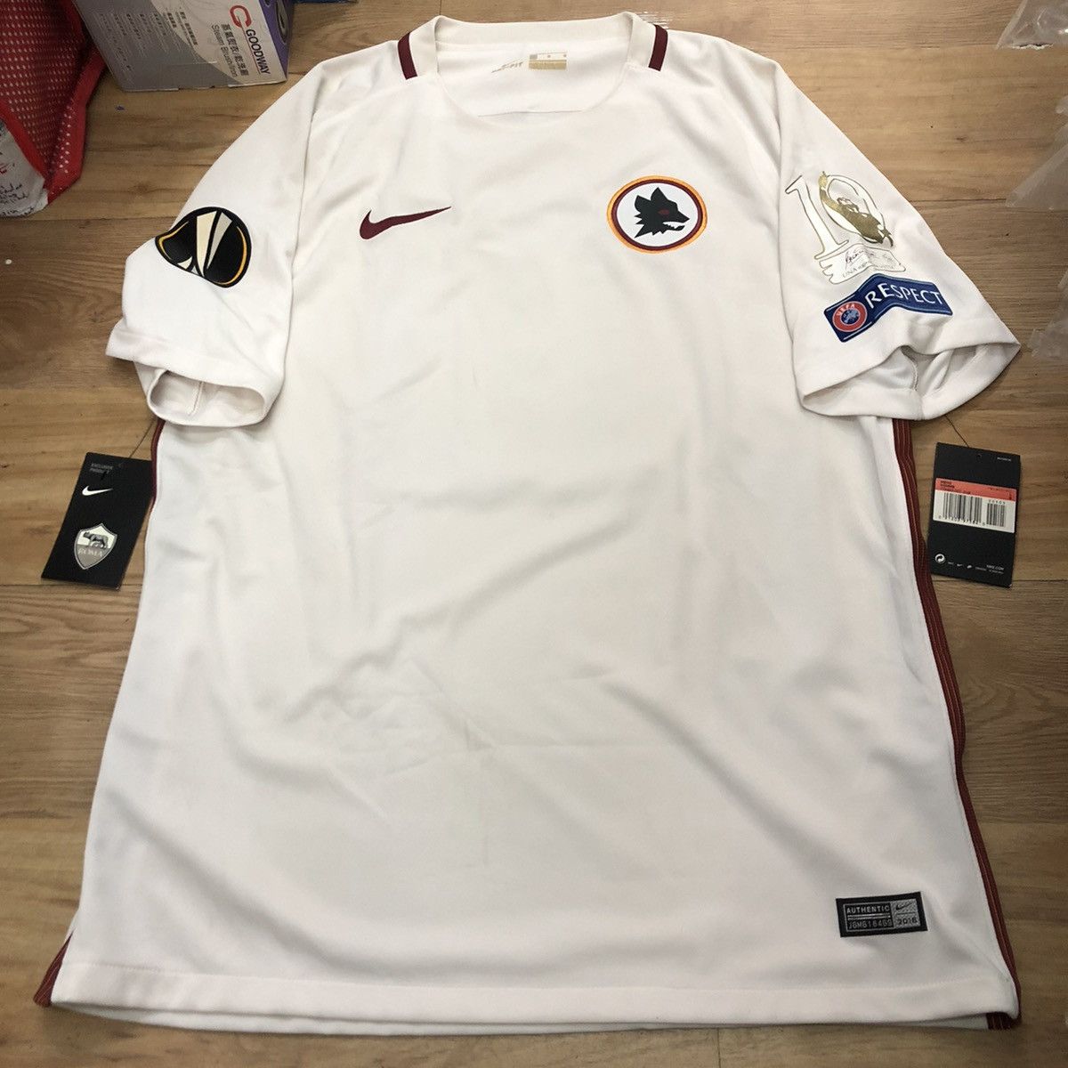 Roma 2017 away shirt #10 totti (Bnwt)