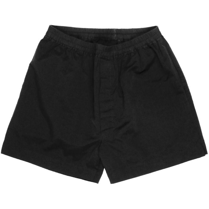 Rick Owens RICK OWENS ASH BLACK NYLON SHORTS - SS14 “VICIOUS” | Grailed