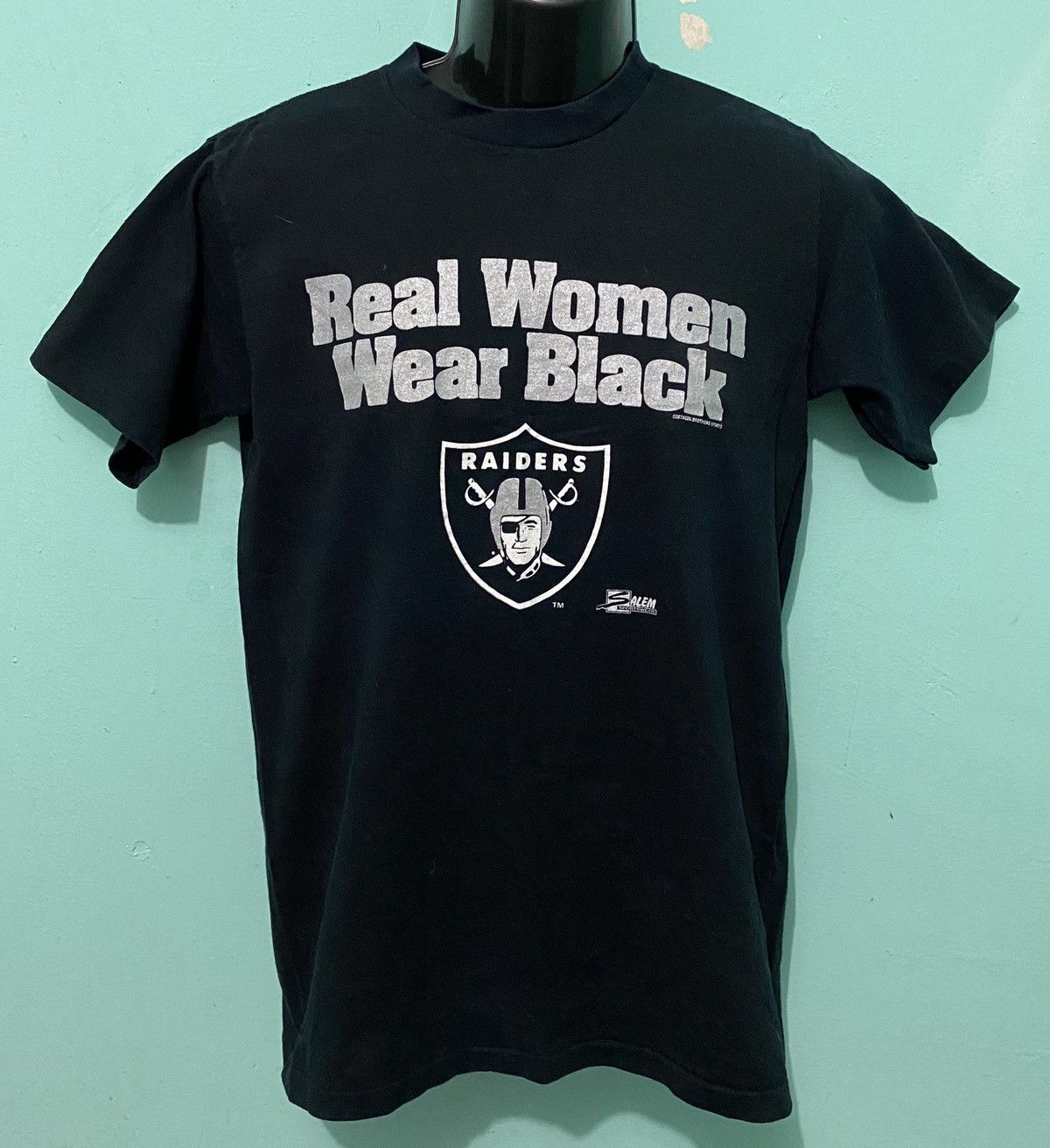 NFL × Salem Sportswear × Vintage Salem Sportswear Costacos Brothers Sport NFL Raiders Size US M / EU 48-50 / 2 - 1 Thumbnail