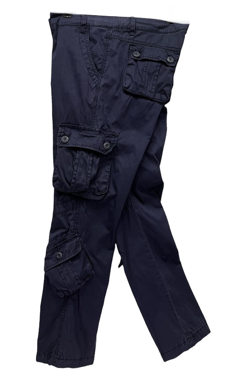 Japanese Brand FYE🔥 MATCHSTICK JAPAN 8 Pocket Slim Fit Cargo Pants Size US 33 - 2 Thumbnail