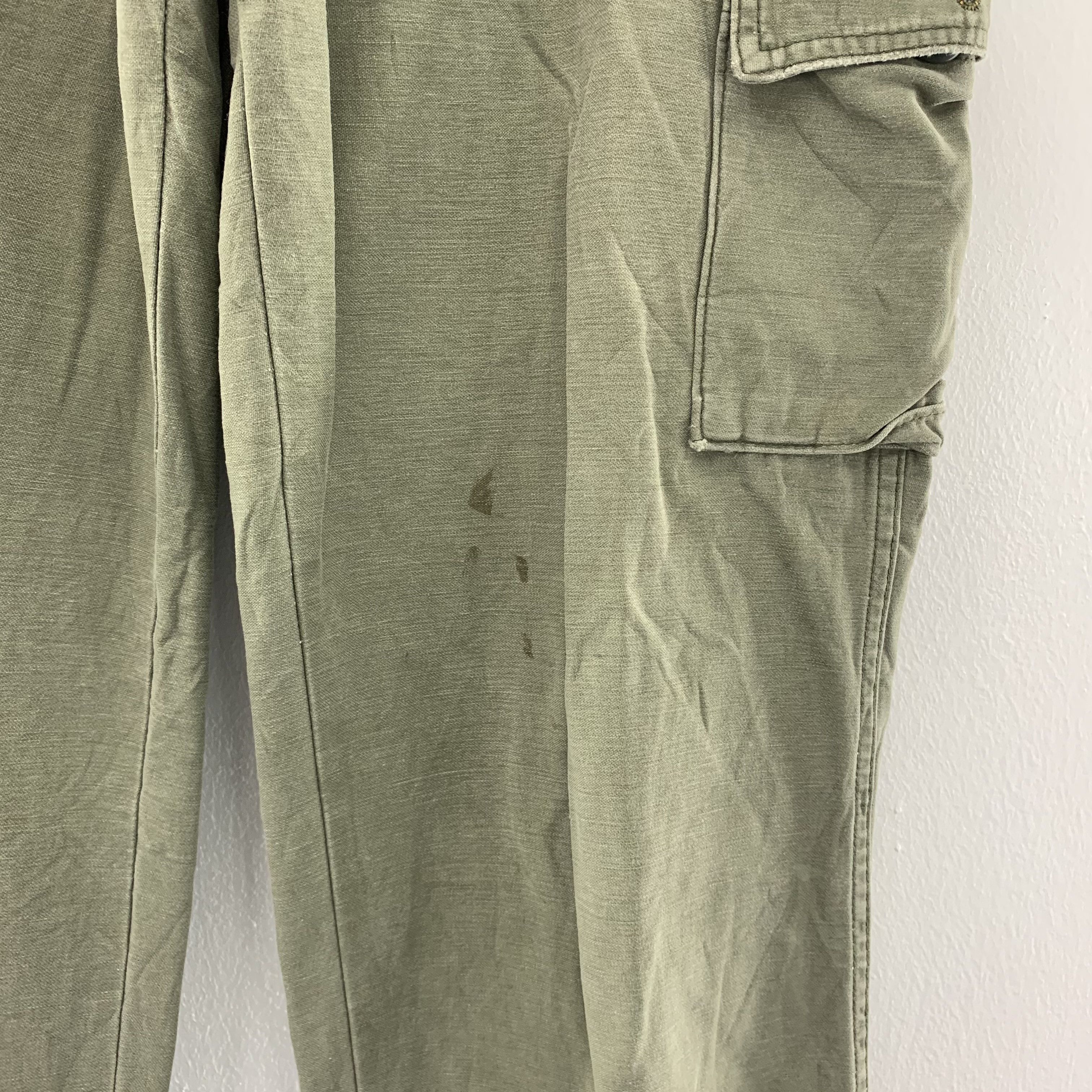 Japanese Brand × Vintage Vintage Cargo Pants / Military / Tactical Pants size 33 Size US 33 - 4 Thumbnail