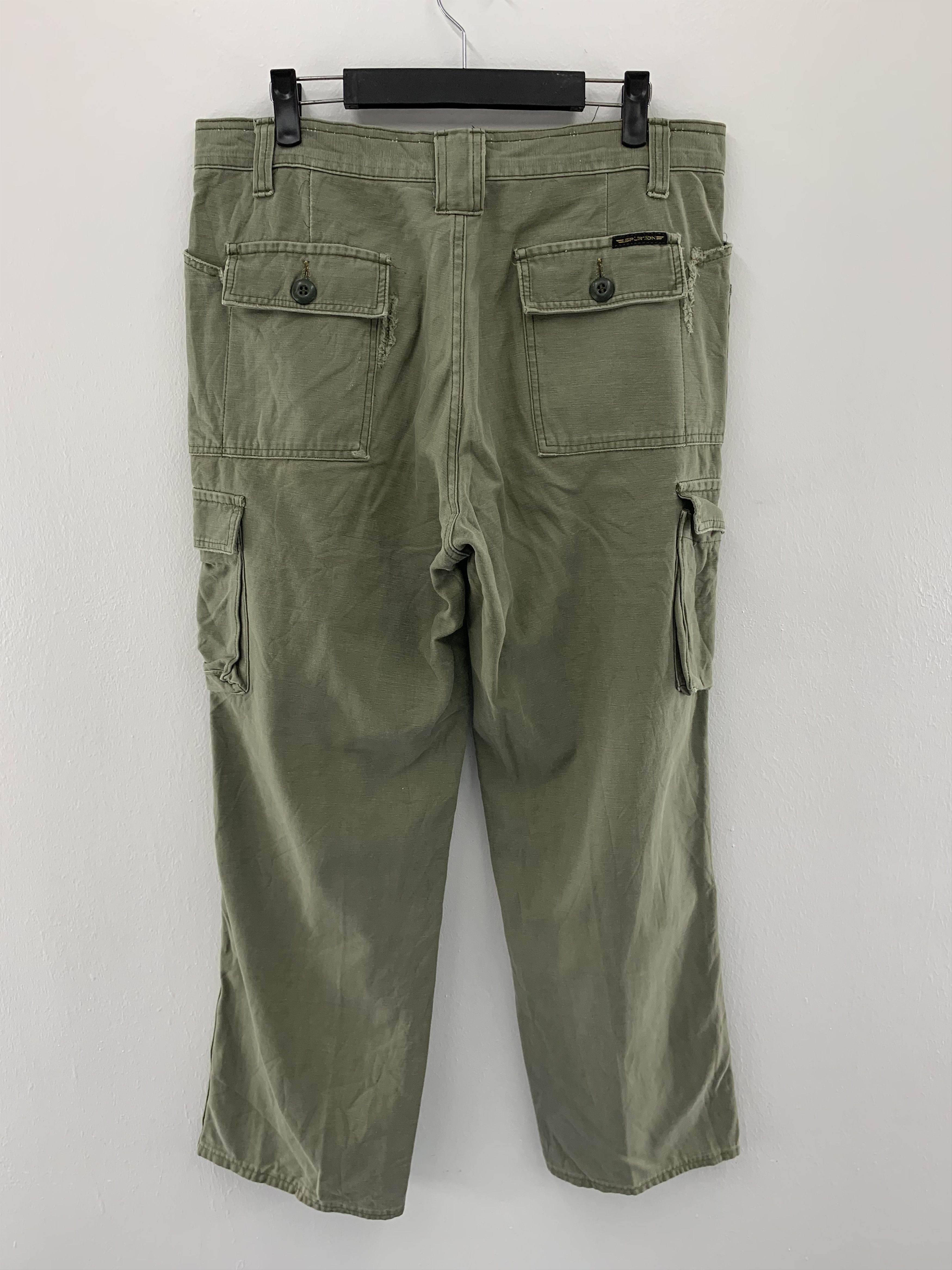 Japanese Brand × Vintage Vintage Cargo Pants / Military / Tactical Pants size 33 Size US 33 - 2 Thumbnail