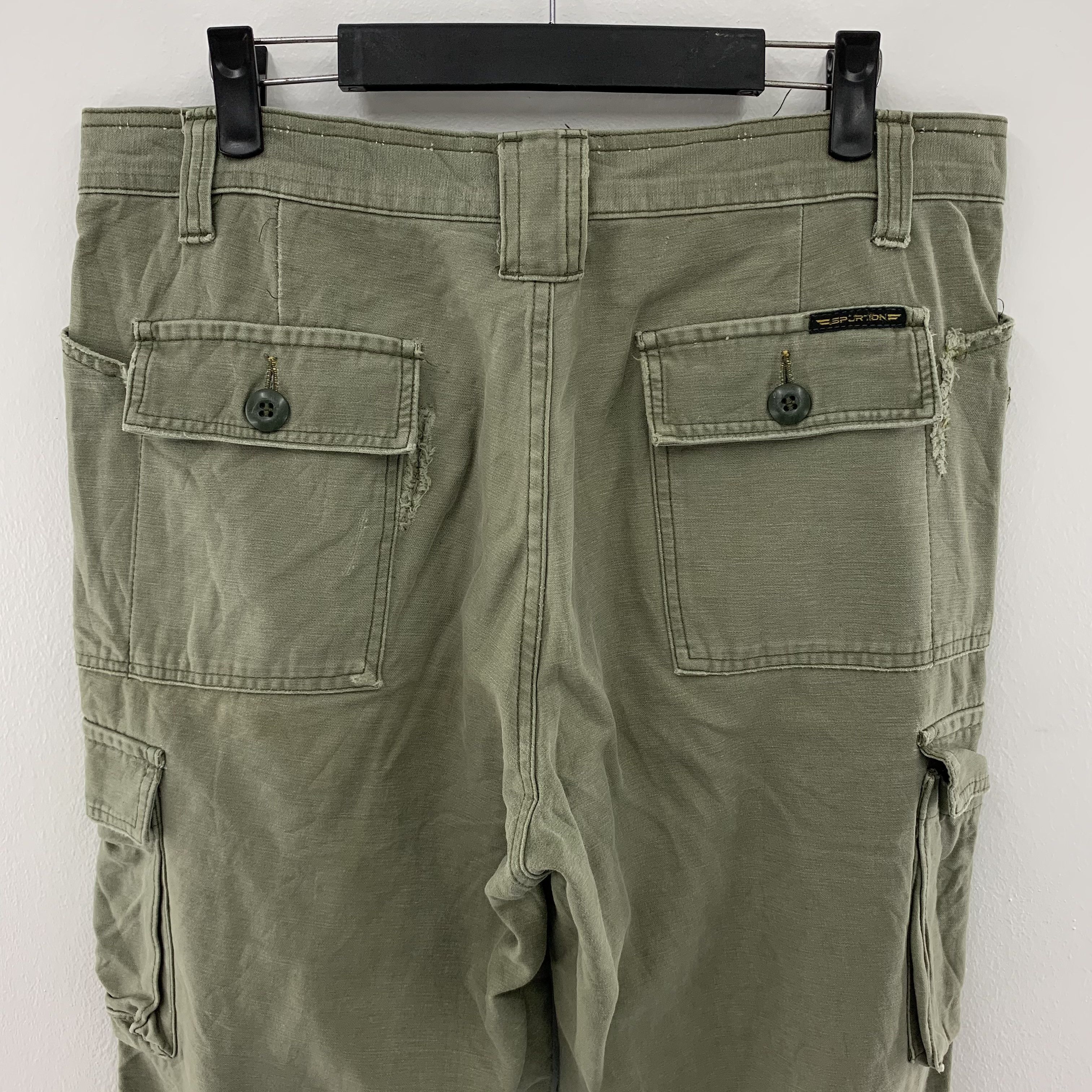 Japanese Brand × Vintage Vintage Cargo Pants / Military / Tactical Pants size 33 Size US 33 - 8 Thumbnail