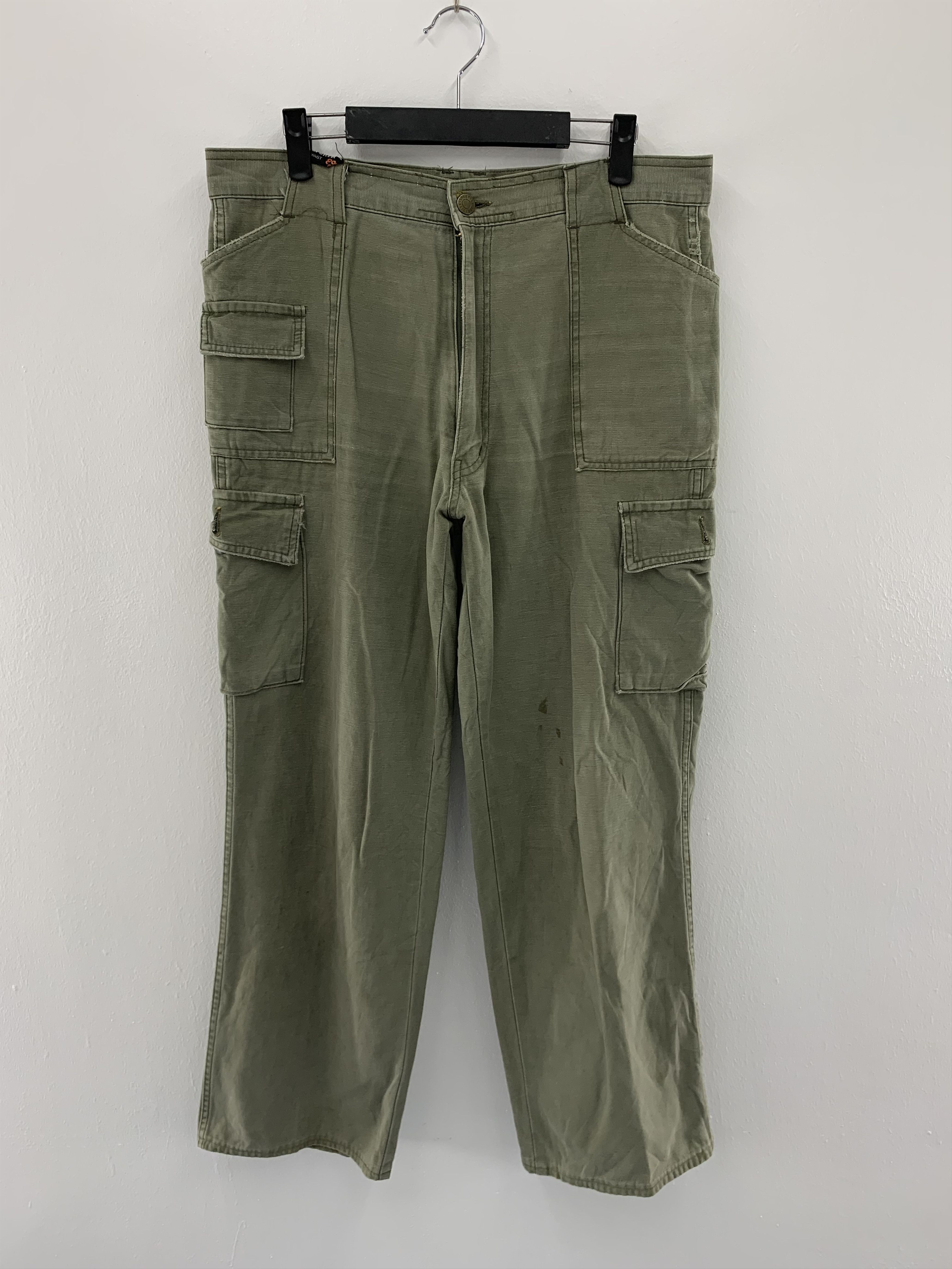 Japanese Brand × Vintage Vintage Cargo Pants / Military / Tactical Pants size 33 Size US 33 - 1 Thumbnail