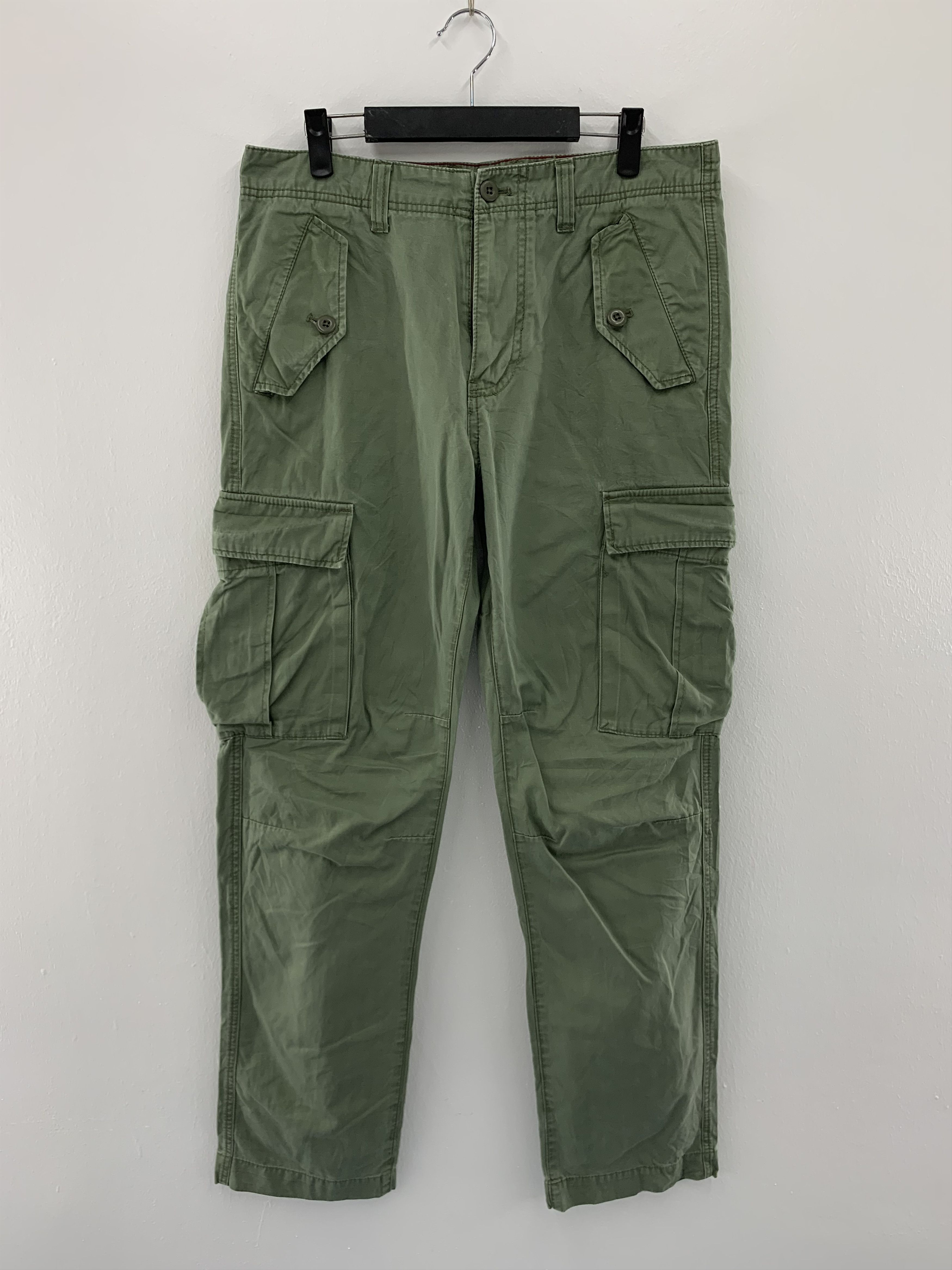 Japanese Brand × Vintage Top Valu Cargo Pants / Tactical Pants size 32 Size US 32 / EU 48 - 1 Thumbnail