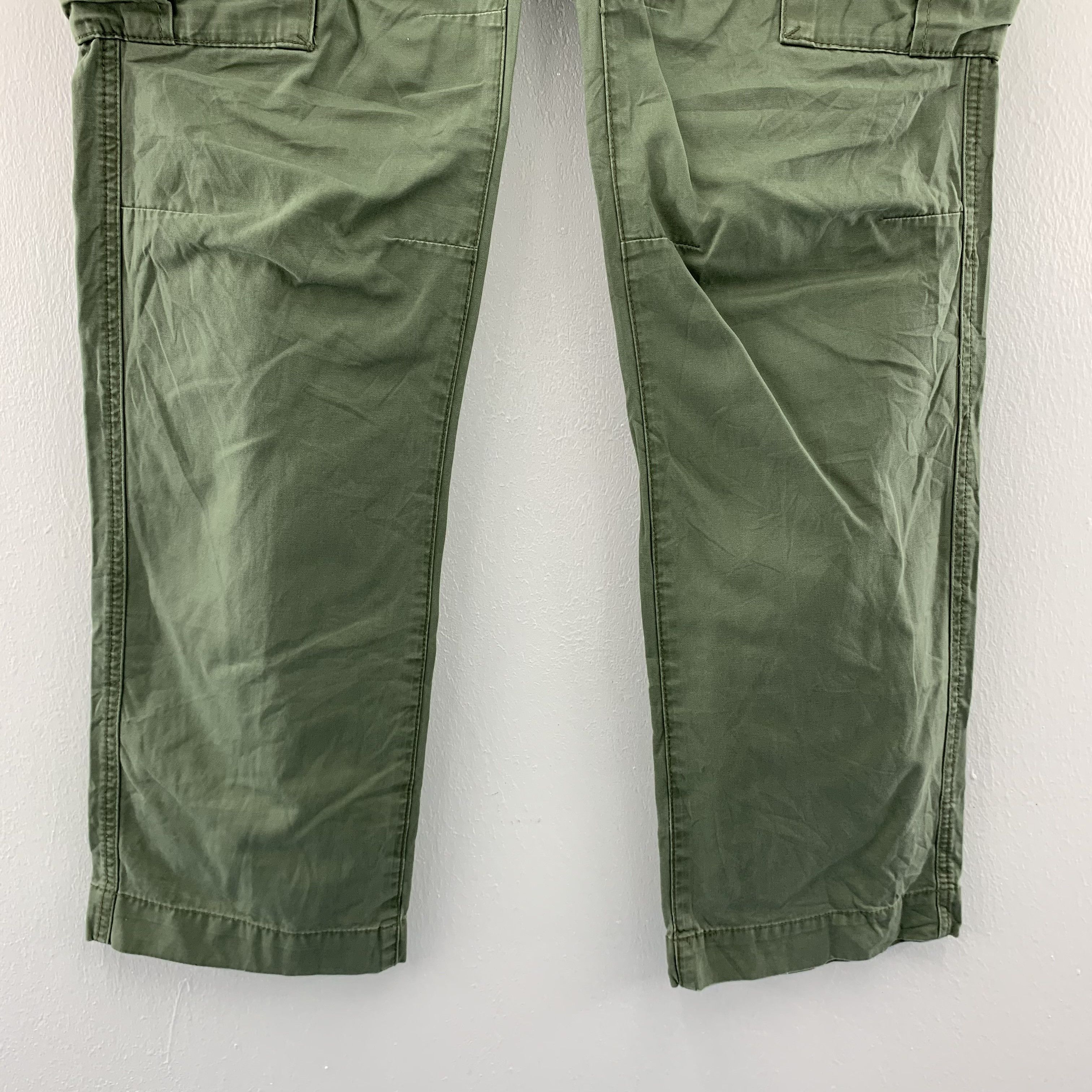 Japanese Brand × Vintage Top Valu Cargo Pants / Tactical Pants size 32 Size US 32 / EU 48 - 6 Thumbnail