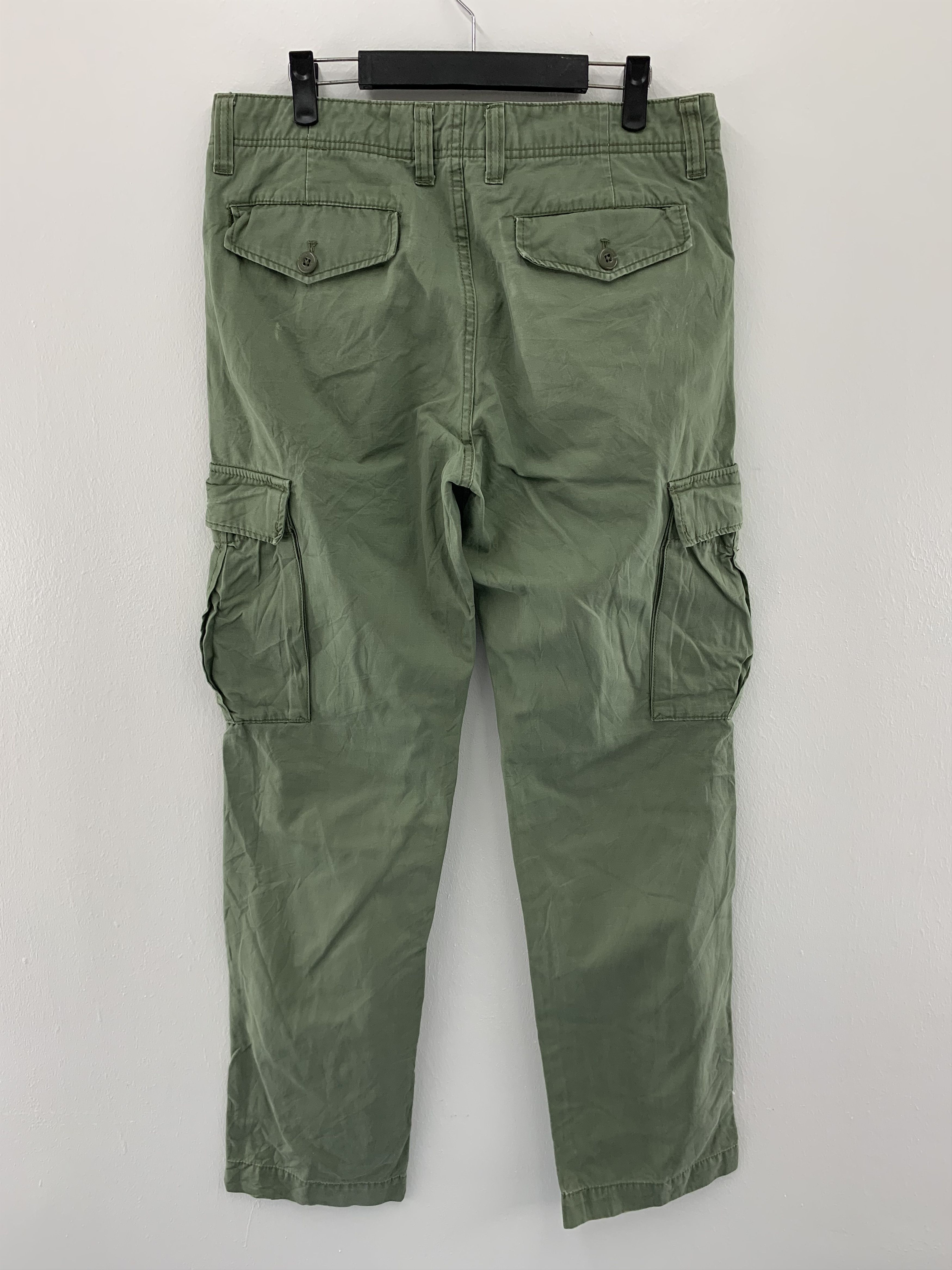 Japanese Brand × Vintage Top Valu Cargo Pants / Tactical Pants size 32 Size US 32 / EU 48 - 2 Thumbnail
