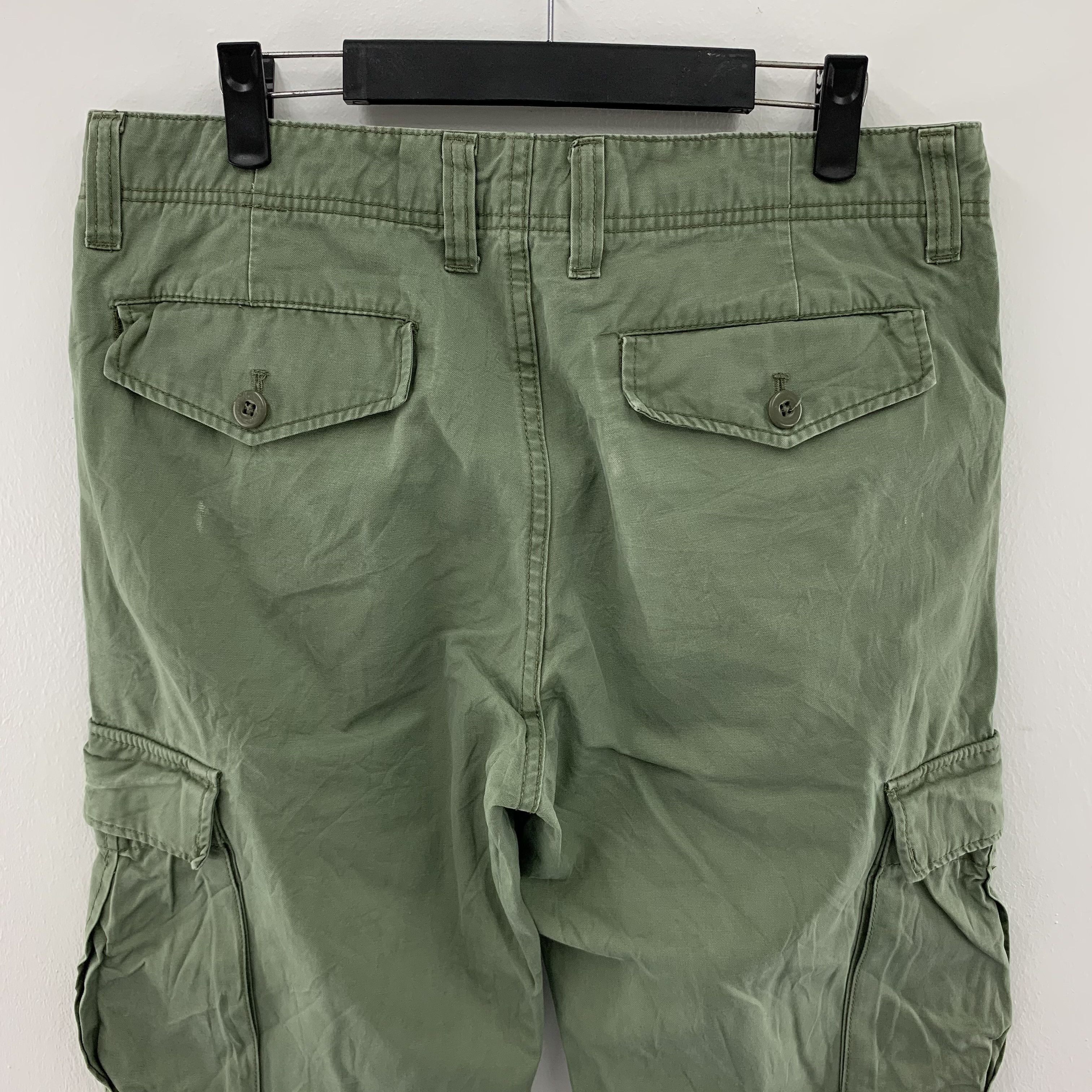 Japanese Brand × Vintage Top Valu Cargo Pants / Tactical Pants size 32 Size US 32 / EU 48 - 7 Thumbnail