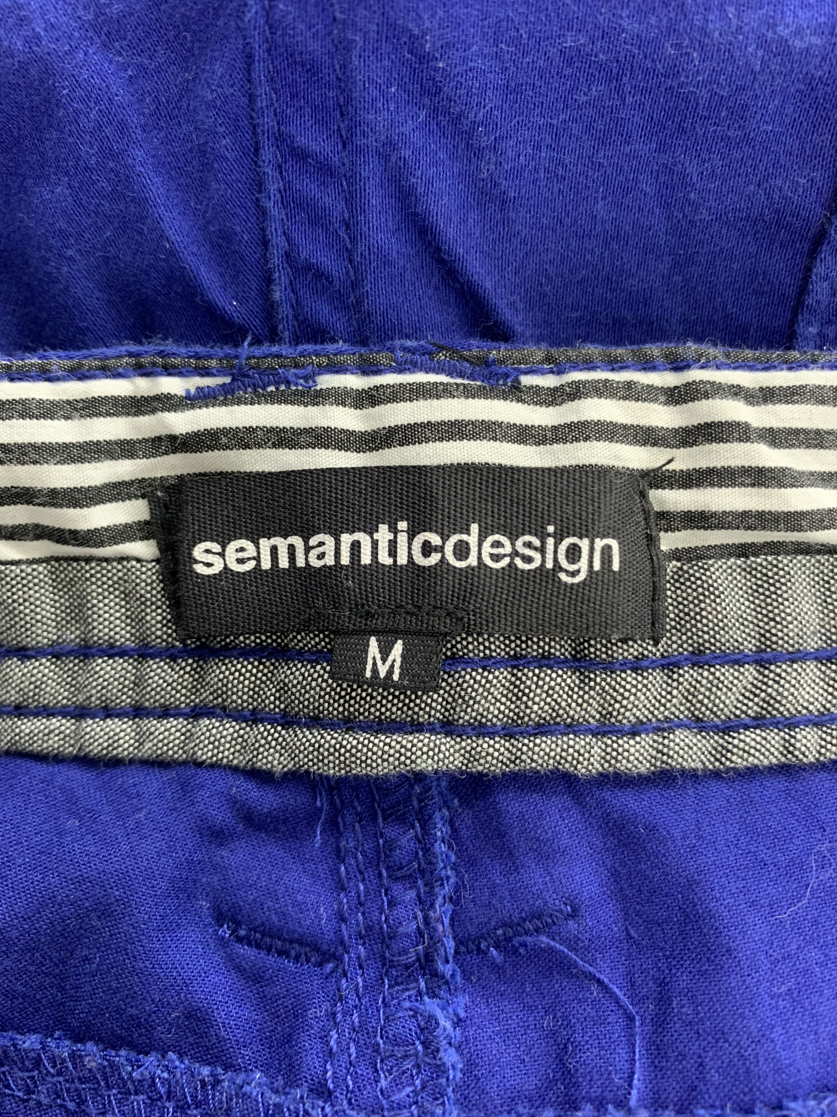 Semantic Design Blue Cargo Pants / Tactical Pants size 30