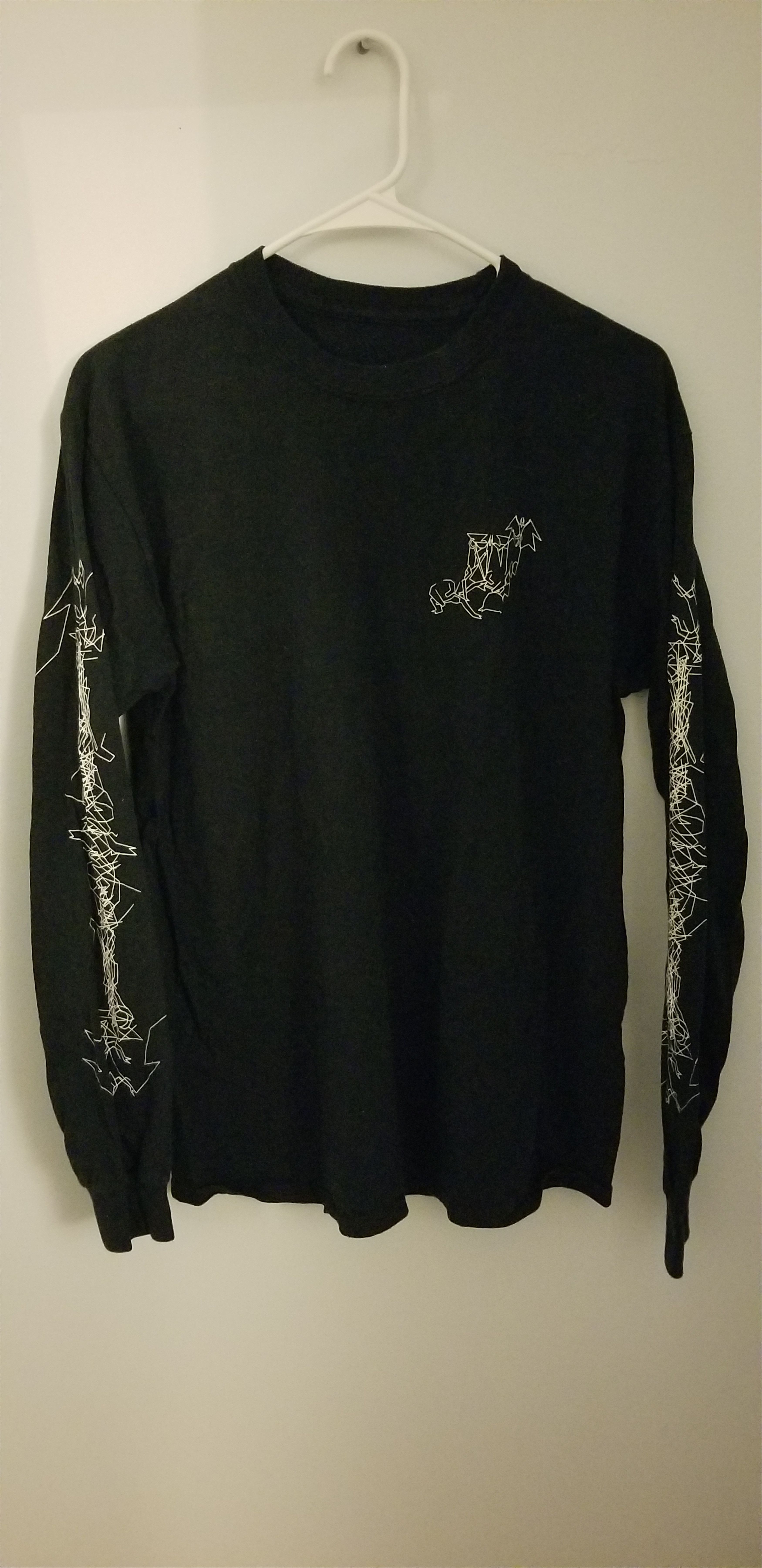 Vintage Oneohtrix Point Never Garden of Delete long sleeve